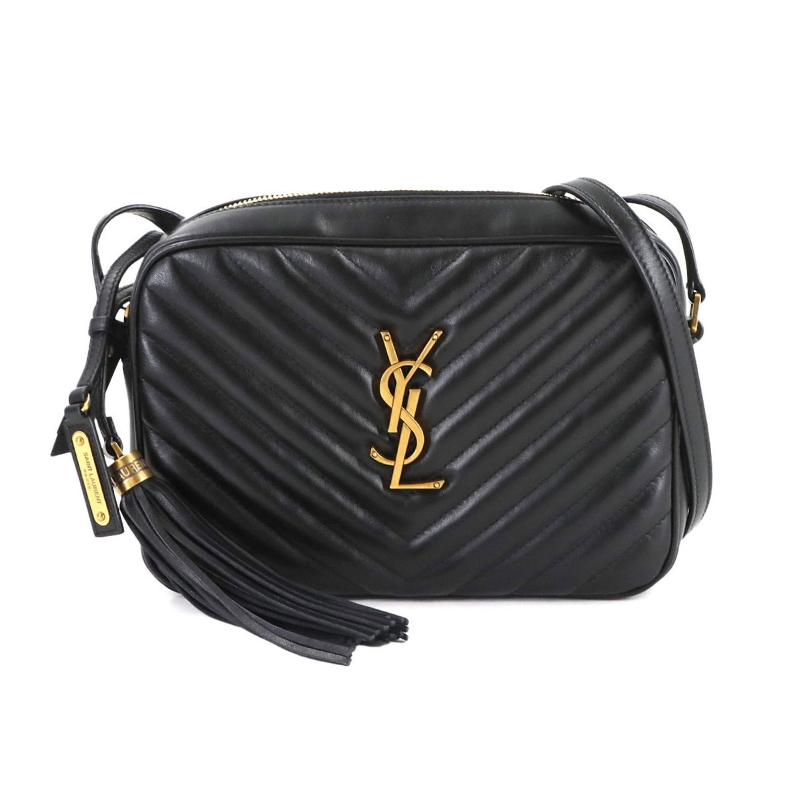 Leather Saint Laurent Shoulder Bag: Leather Saint Laurent Shoulder Bag This listing features Leather Saint Laurent Shoulder Bag. Item specifics are provided below. Item Specifics: Brand: Saint Laurent Type: Shoulder Bag Material:
