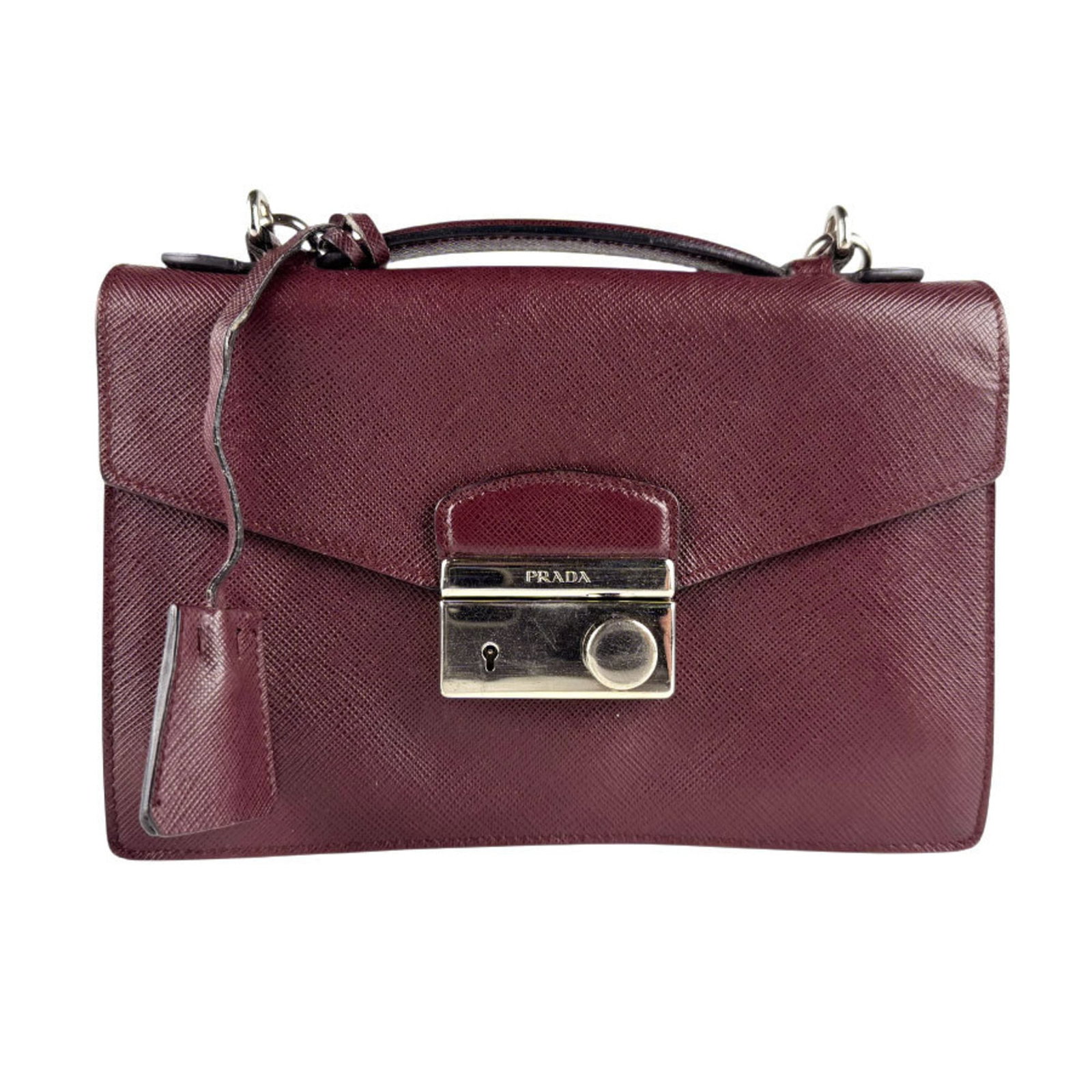 Shoulder Bag Leather - Prada Handbag (1 of 5)