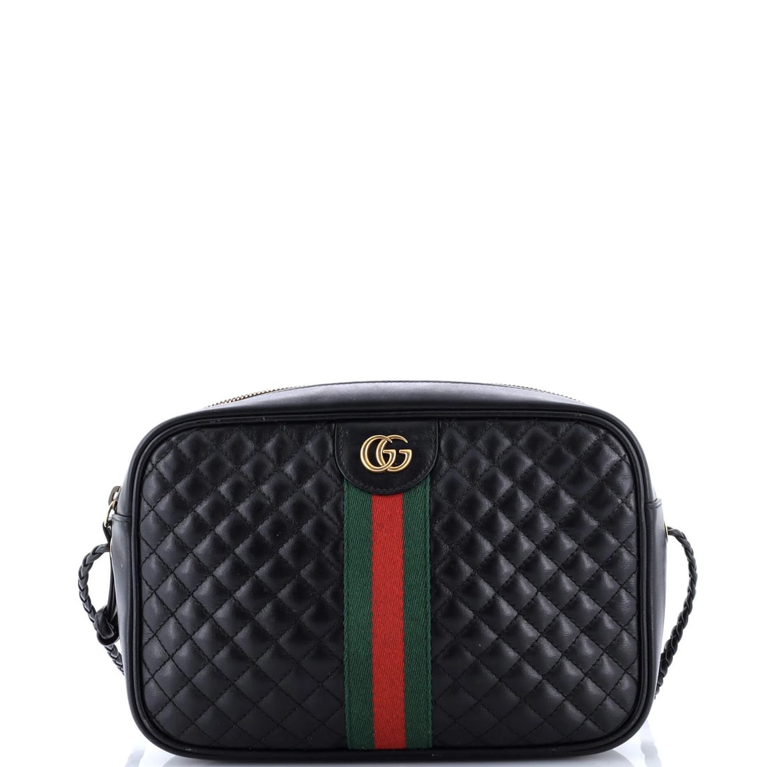 Small Gucci Trapuntata Camera Bag Quilted Leather (1 of 7)