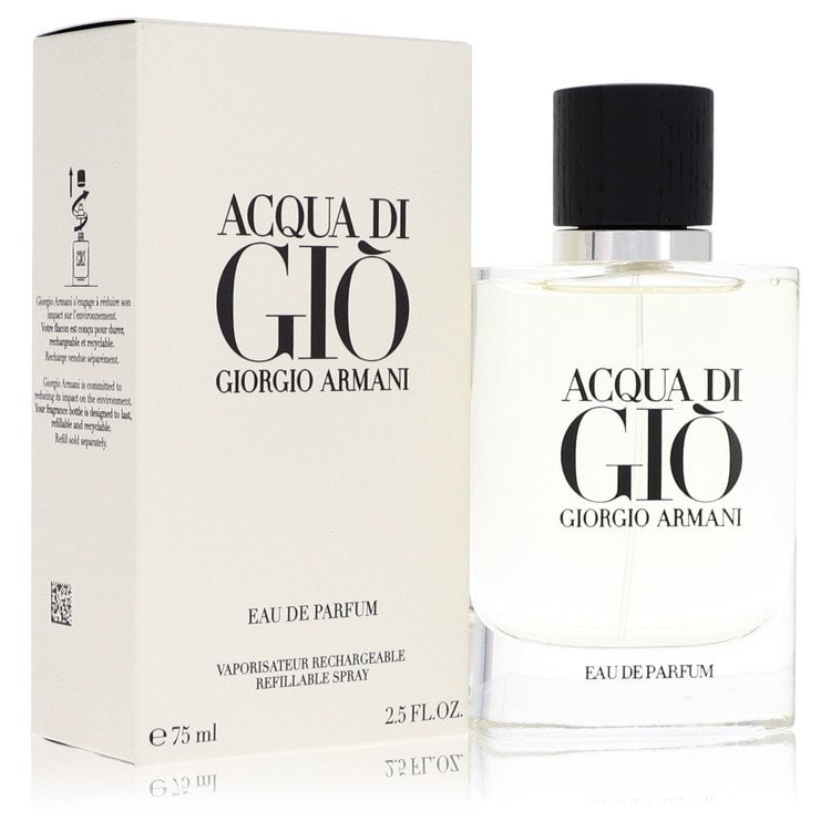 Spray Acqua Di Gio Cologne By Giorgio Armani Eau De Parfum Refillable (1 of 1)