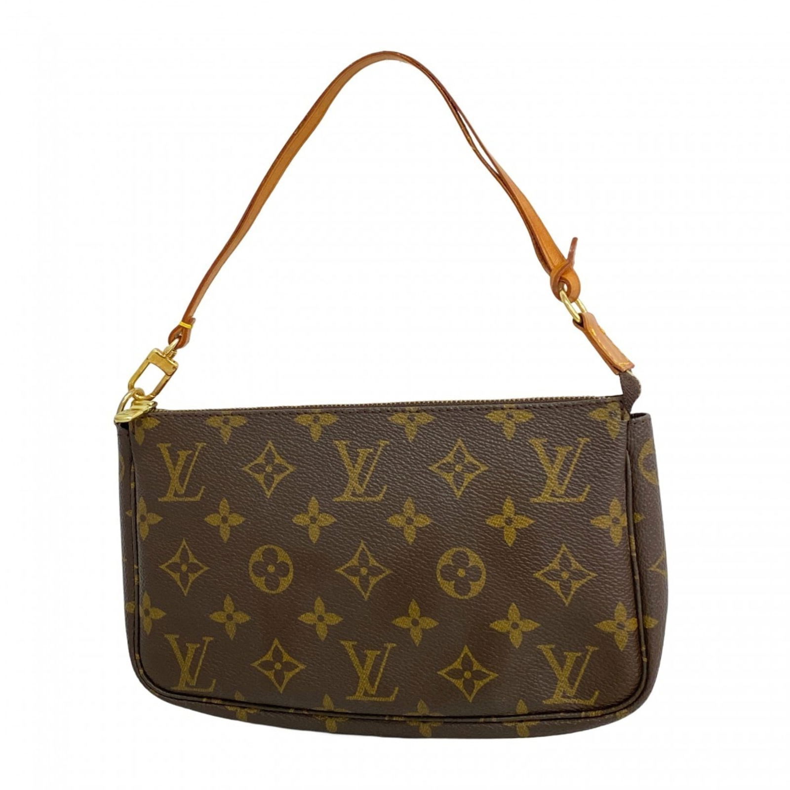 Pouch Louis Vuitton: Pouch Louis Vuitton This listing features Pouch Louis Vuitton. Item specifics are provided below. Item Specifics: Brand: Louis Vuitton Type: Pouch Color: Brown Gender: Women Size (Hxwxd): 13cm x 21.5c