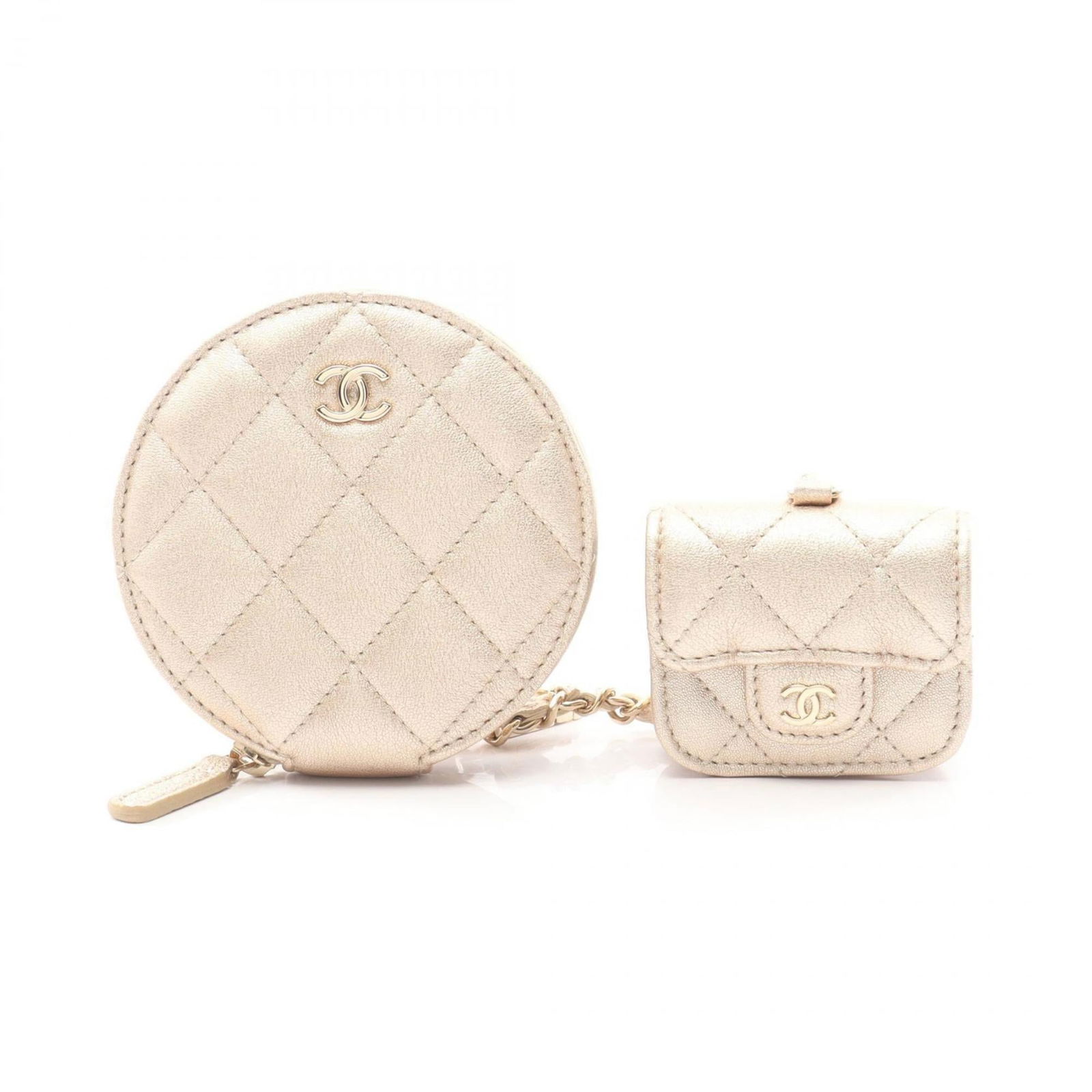 Leather Chanel Coin Purse/ Coin Case (1 of 8)