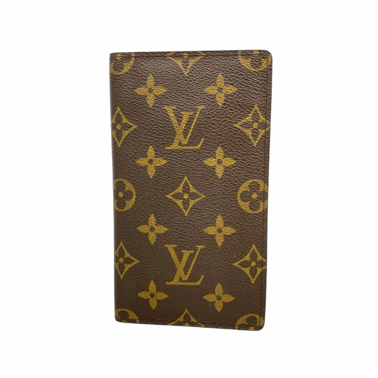Women Louis Vuitton Monogram Agenda Poche Planner Cover R20503 Brown for Men and (1 of 9)