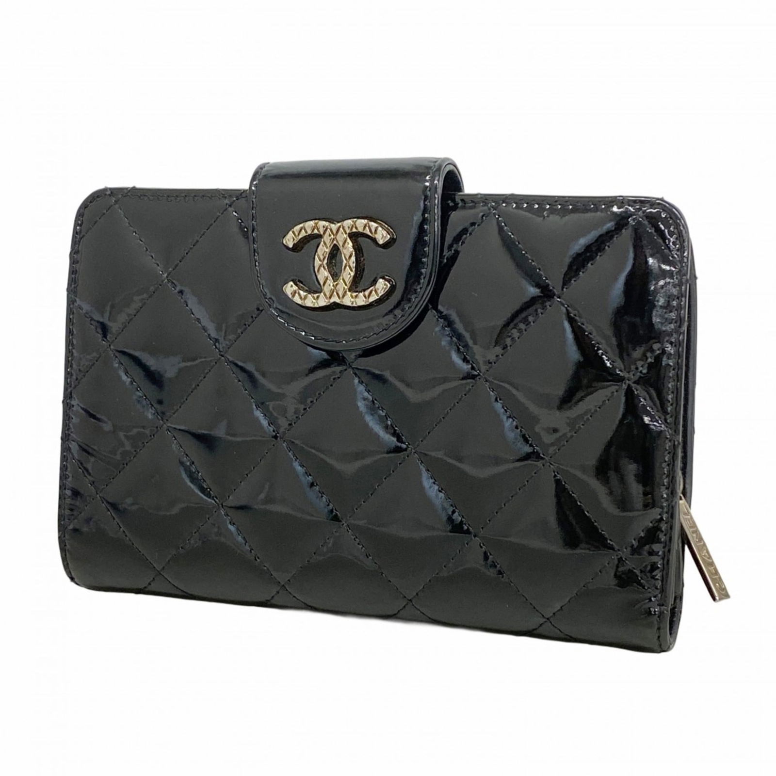 Leather Chanel Wallet (Bi-Fold) Patent (1 of 10)