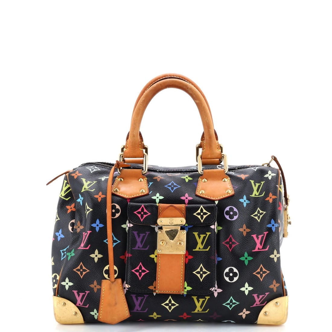 30 Louis Vuitton Speedy Handbag Monogram Multicolor: 30 Louis Vuitton Speedy Handbag Monogram Multicolor This listing features 30 Louis Vuitton Speedy Handbag Monogram Multicolor. Item specifics are provided below. Item Specifics: Brand: Louis Vuitton E