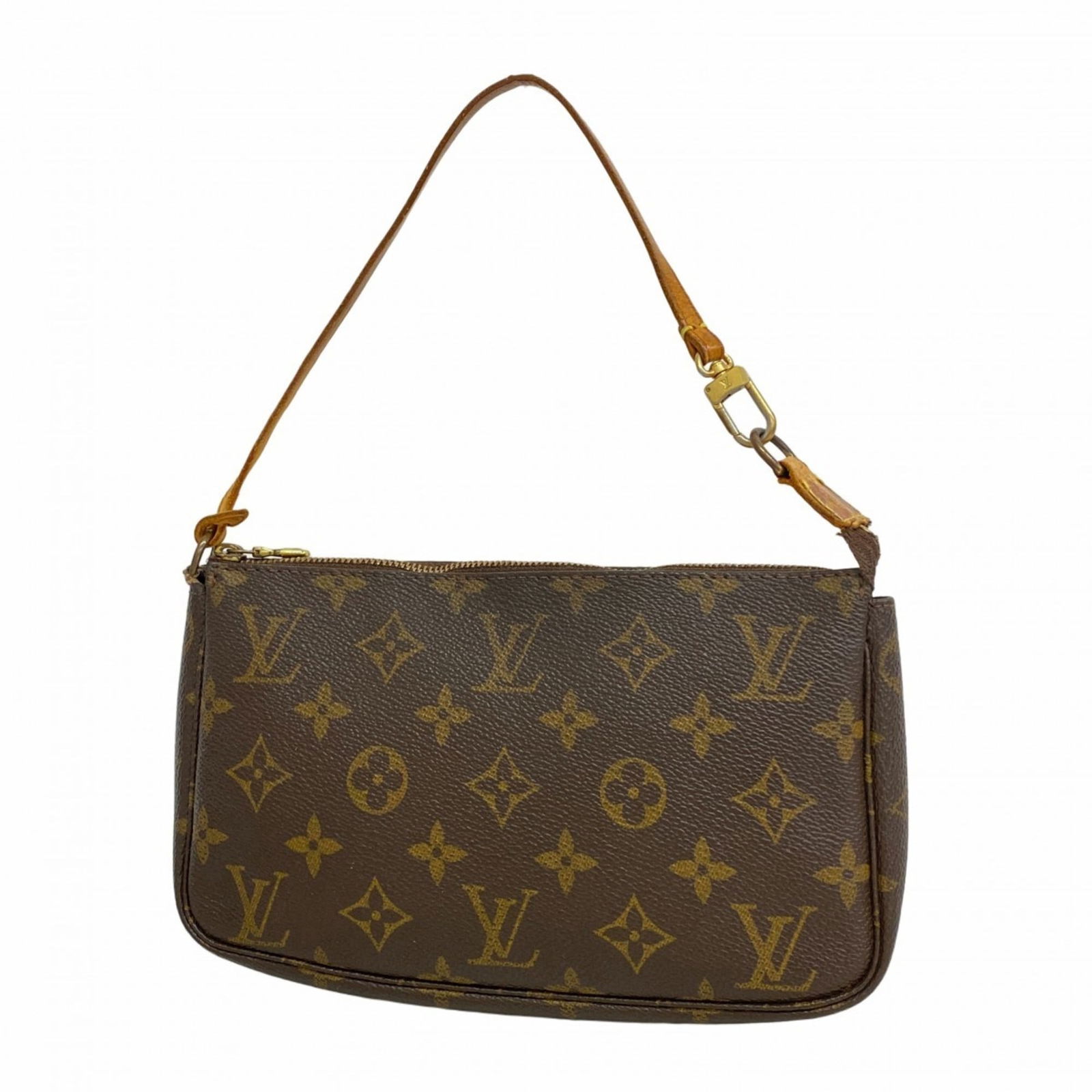 Pouch Louis Vuitton: Pouch Louis Vuitton This listing features Pouch Louis Vuitton. Item specifics are provided below. Item Specifics: Brand: Louis Vuitton Type: Pouch Color: Brown Gender: Women Size (Hxwxd): 12cm x 22cm