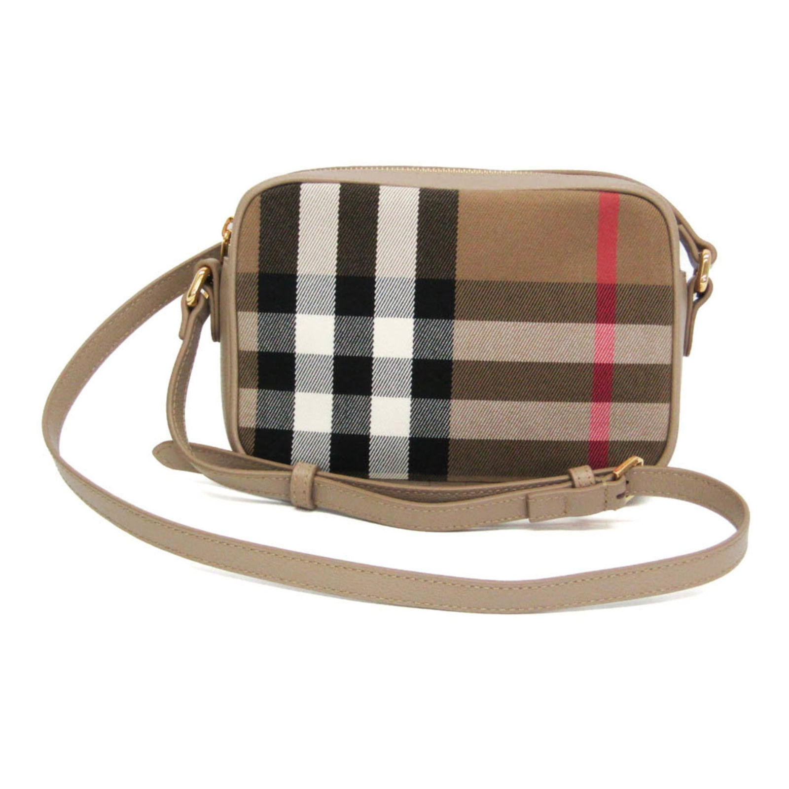 Cotton Canvas - Burberry Shoulder Bag Leather (1 of 11)
