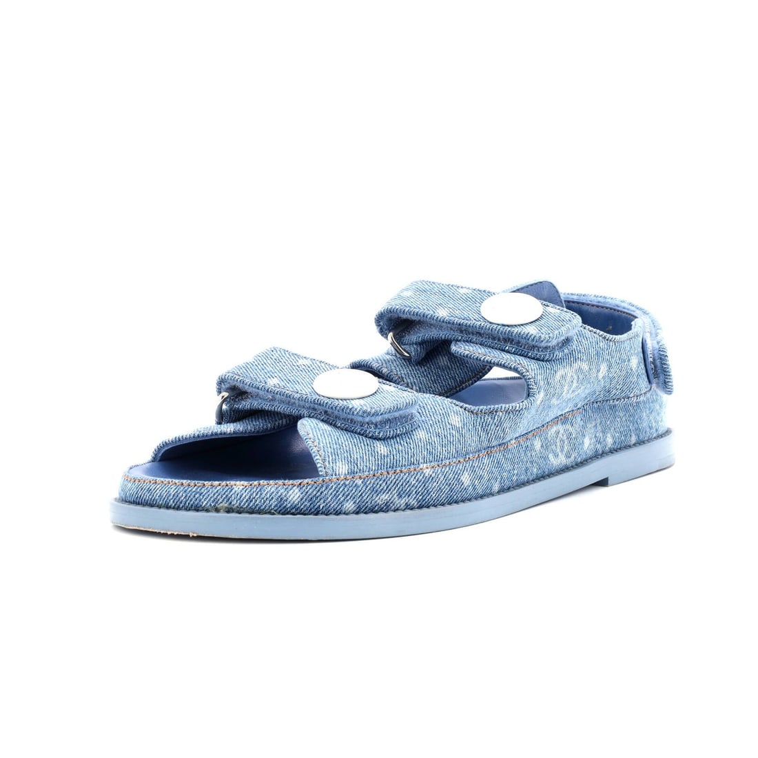 Denim Chanel Women's Dad Sandals Printed (1 of 6)