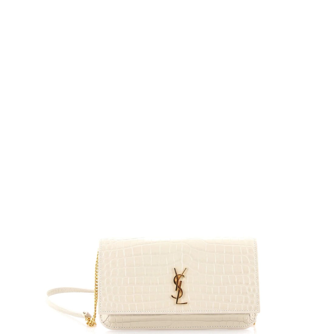 Embossed Saint Laurent Classic Monogram Phone Holder Shoulder Bag Crocodile: Embossed Saint Laurent Classic Monogram Phone Holder Shoulder Bag Crocodile This listing features Embossed Saint Laurent Classic Monogram Phone Holder Shoulder Bag Crocodile. Item specifics are
