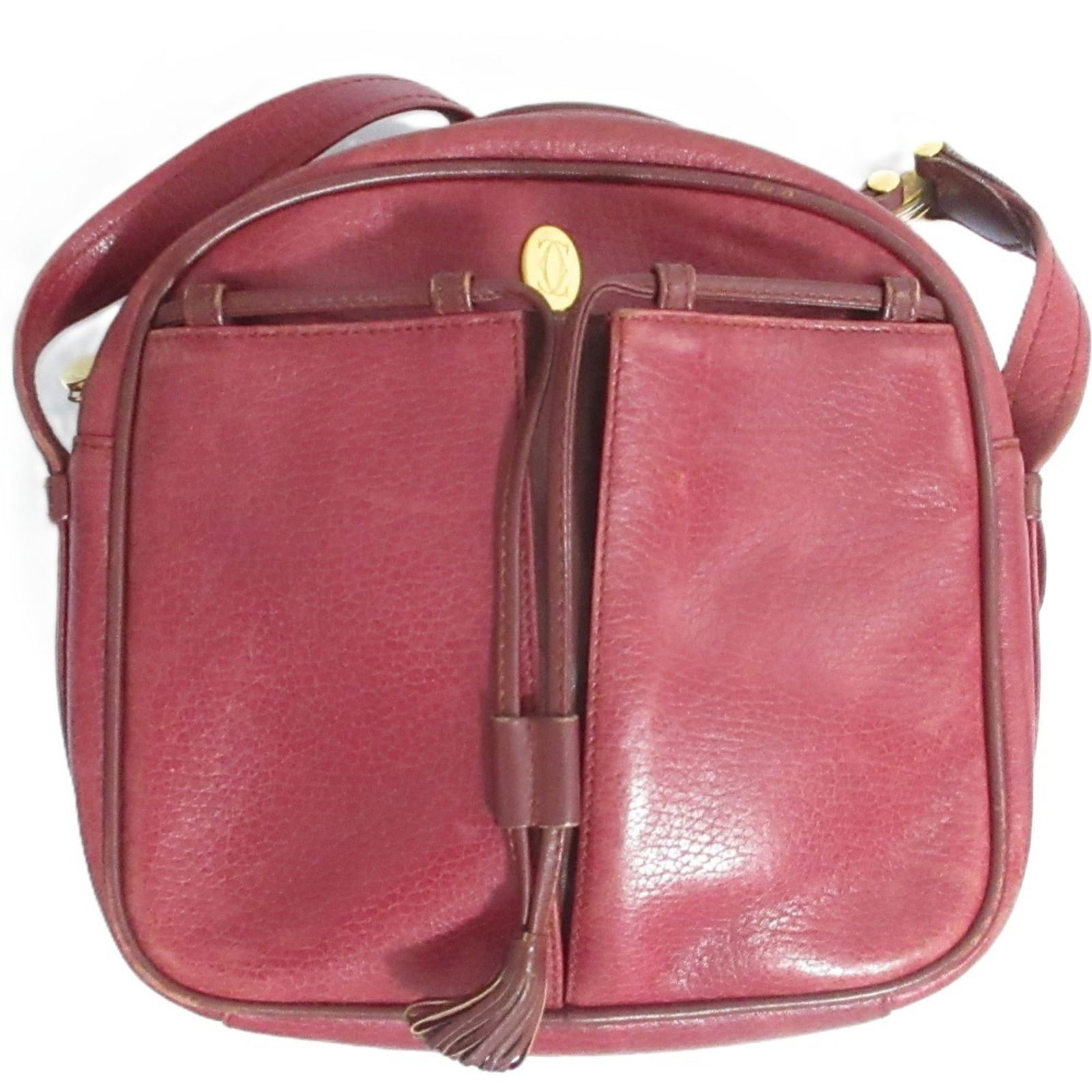 Leather Cartier Shoulder Bag (1 of 20)