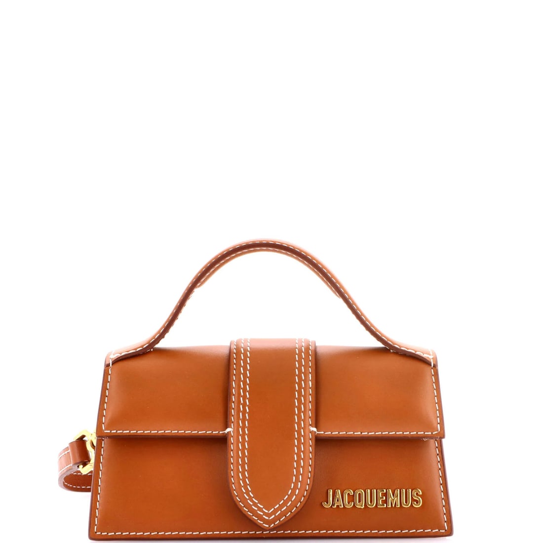 Leather Jacquemus Le Bambino Top Handle Flap Bag: Leather Jacquemus Le Bambino Top Handle Flap Bag This listing features Leather Jacquemus Le Bambino Top Handle Flap Bag. Item specifics are provided below. Item Specifics: Brand: Jacquemus Exterior Ma