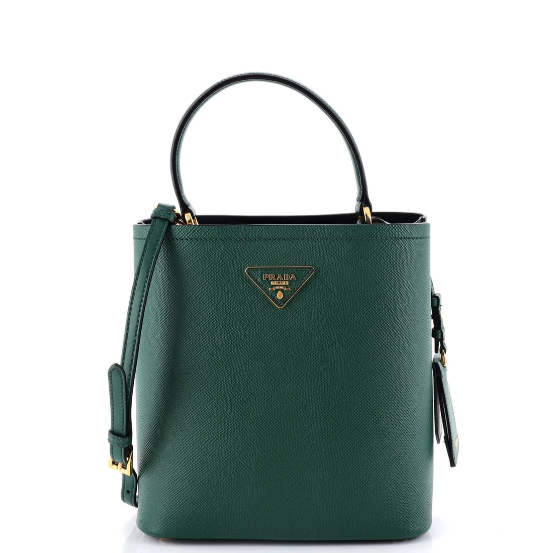 Medium Prada Panier Bucket Bag Saffiano Leather: Medium Prada Panier Bucket Bag Saffiano Leather This listing features Medium Prada Panier Bucket Bag Saffiano Leather. Item specifics are provided below. Item Specifics: Brand: Prada Exterior Material