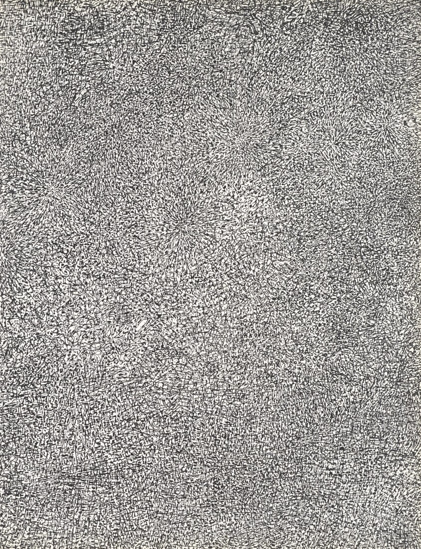 Lithograph - Jean Dubuffet - Prairie de Barbe - XXe sicle (1 of 5)