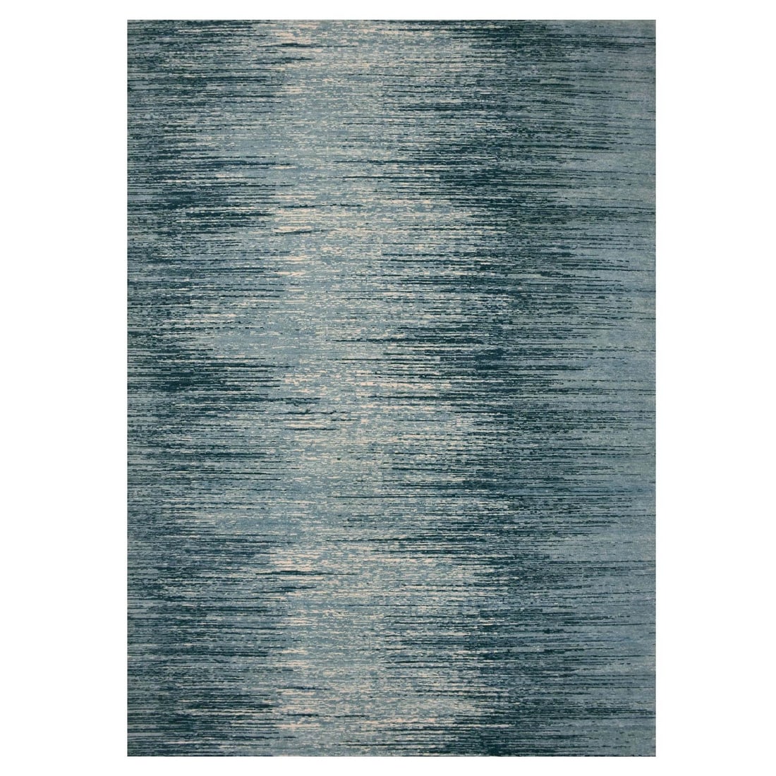Rug 10'1"x14'1" Blue Hand Knotted Horizontal Ombre Design Wool Oriental: Rug 10'1"x14'1" Blue Hand Knotted Horizontal Ombre Design Wool Oriental This listing features Rug 10'1"x14'1" Blue Hand Knotted Horizontal Ombre Design Wool Oriental. Item specifics are provided below