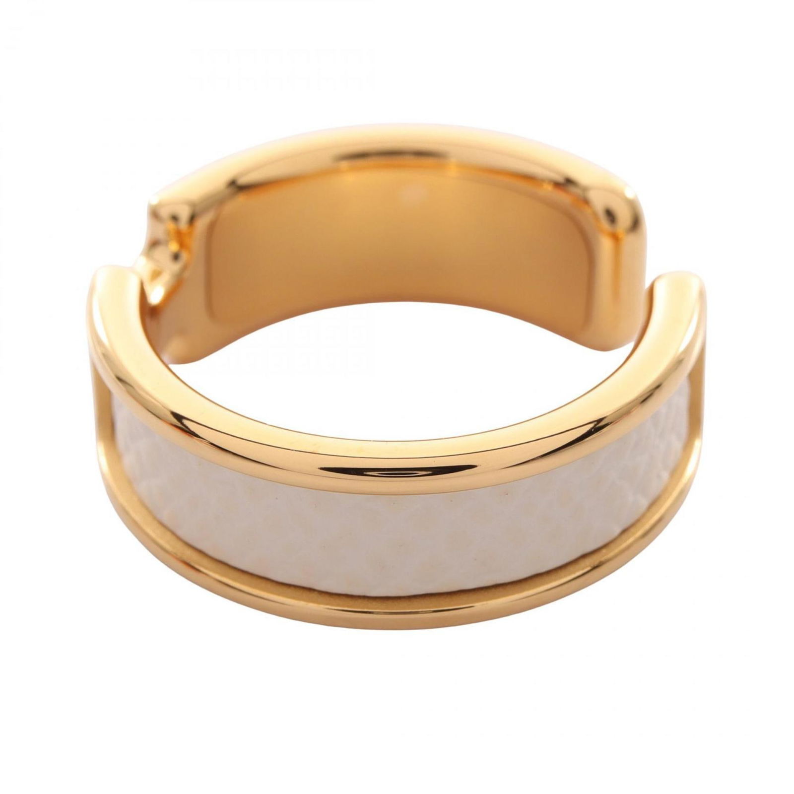 Leather Hermes Scarf Ring - 2