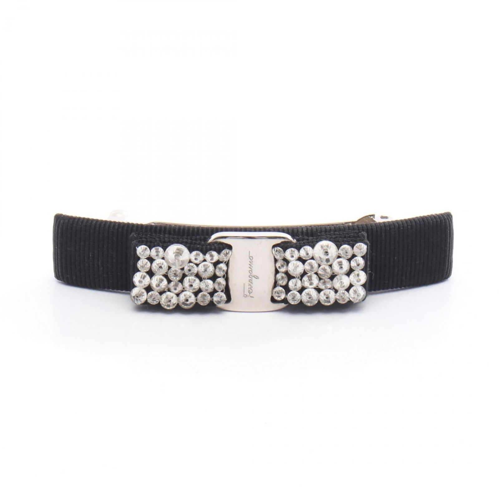 Rhinestone Salvatore Ferragamo Barrette: Rhinestone Salvatore Ferragamo Barrette This listing features Rhinestone Salvatore Ferragamo Barrette. Item specifics are provided below. Item Specifics: Brand: Salvatore Ferragamo Type: Barrette