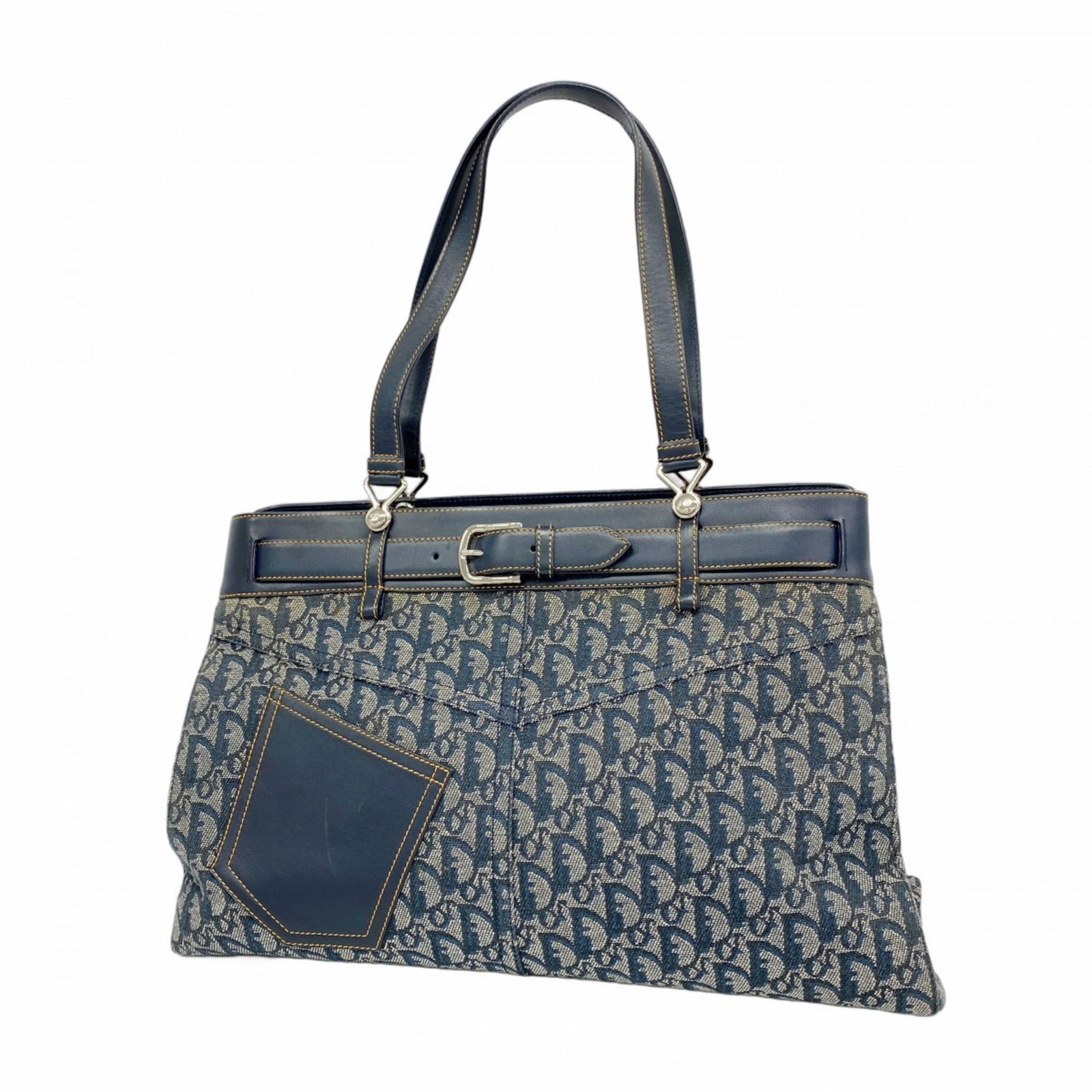 Canvas Christian Dior Tote Bag (1 of 16)