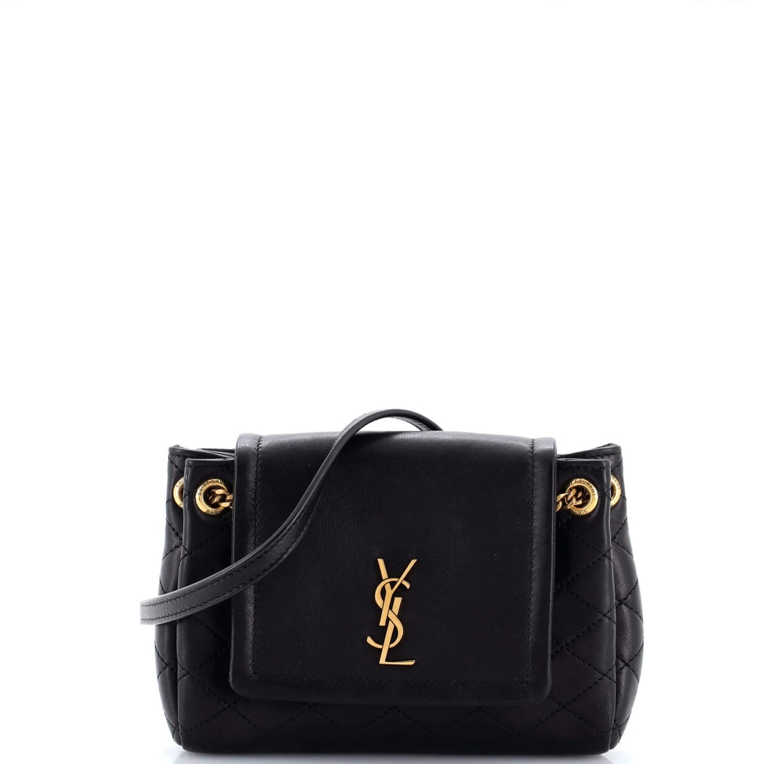 Mini Saint Laurent Nolita Satchel Quilted Leather: Mini Saint Laurent Nolita Satchel Quilted Leather This listing features Mini Saint Laurent Nolita Satchel Quilted Leather. Item specifics are provided below. Item Specifics: Brand: Saint Laurent