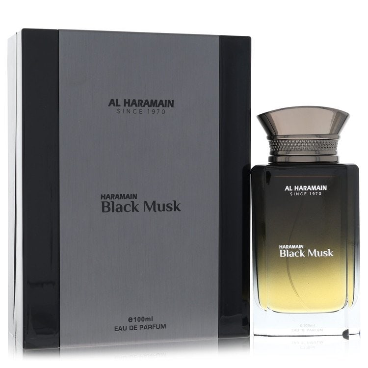 Spray Al Haramain Black Musk Cologne By Al Haramain Eau De Parfum: Spray Al Haramain Black Musk Cologne By Al Haramain Eau De Parfum This listing features Spray Al Haramain Black Musk Cologne By Al Haramain Eau De Parfum. Item specifics are provided below. Item Speci