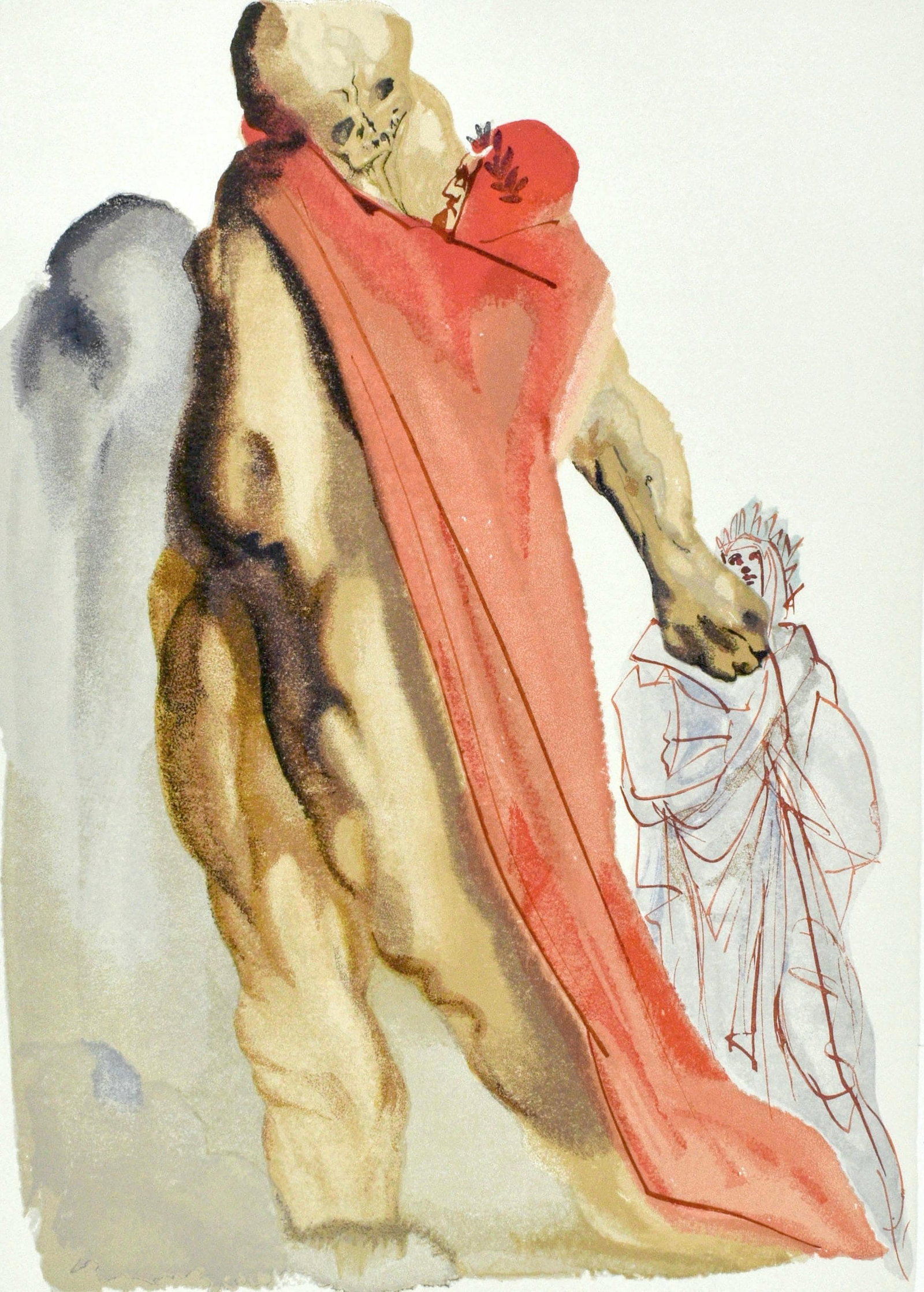 Woodcut - Salvador Dali - Purgatorio V (Michler/ Lpsinger 1039-1138; Field 189-200) - La Divina: Woodcut - Salvador Dali - Purgatorio V (Michler/ Lpsinger 1039-1138; Field 189-200) - La Divina Commedia This listing features Woodcut - Salvador Dali - Purgatorio V (Michler/ Lpsinger 1039-1138; Fiel
