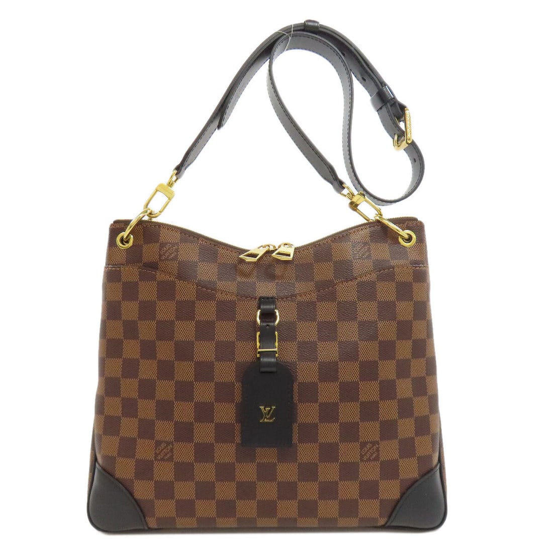 canvas LOUIS VUITTON N50062 Odeon NMPM Shoulder Bag Damier (1 of 16)
