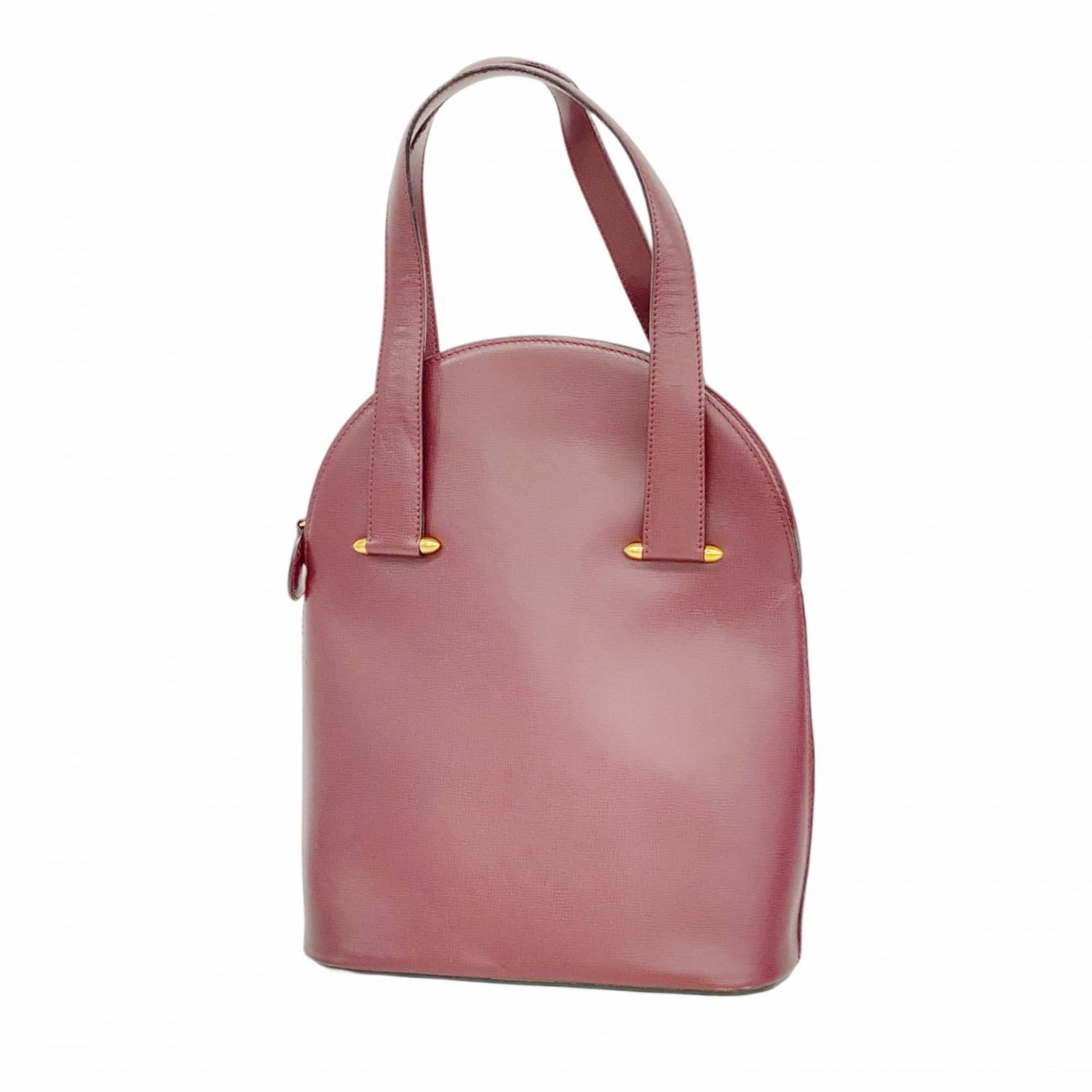 Leather Cartier Handbag: Leather Cartier Handbag This listing features Leather Cartier Handbag. Item specifics are provided below. Item Specifics: Brand: Cartier Type: Handbag Material: Leather Color: Bordeaux Hardware Color: