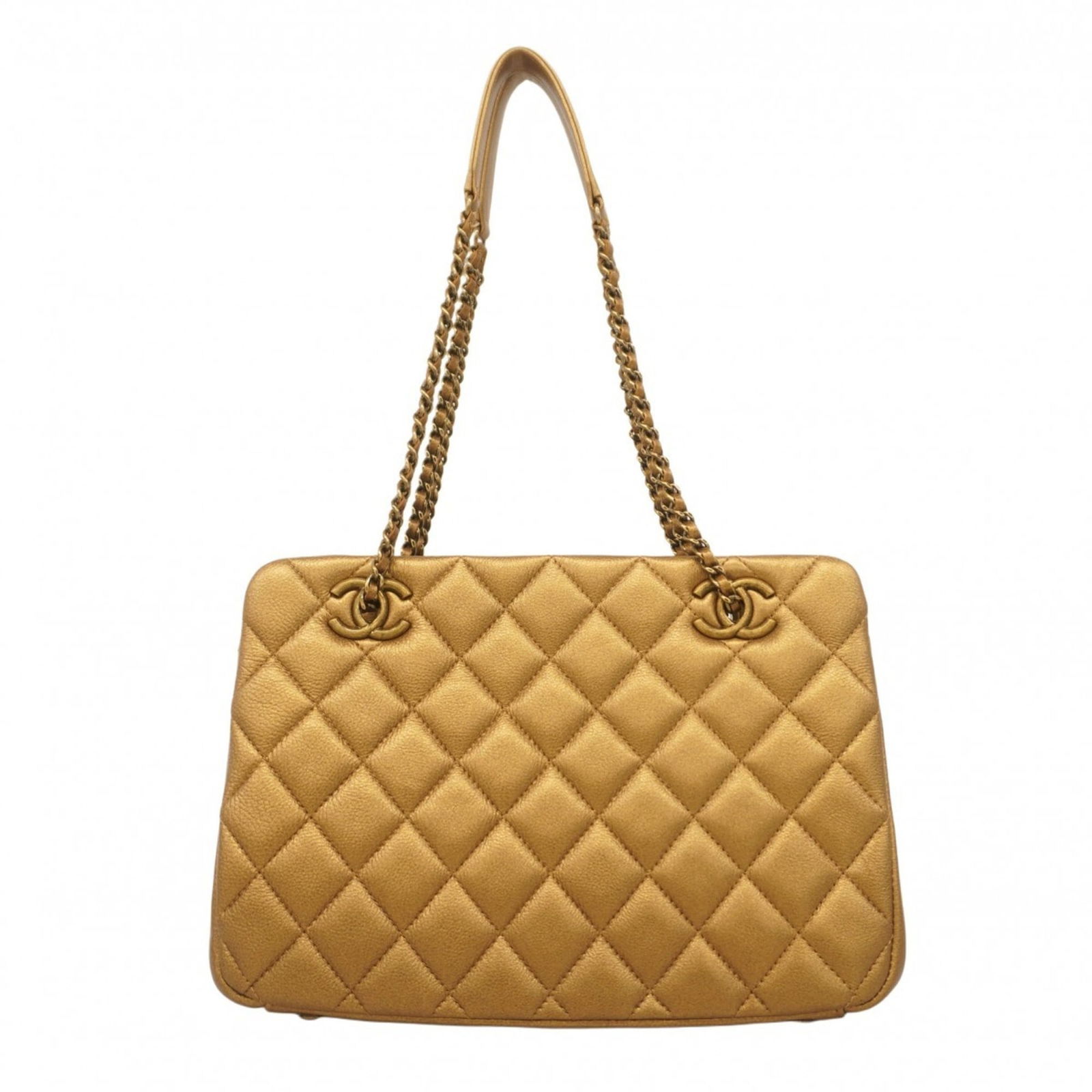 Leather Chanel Shoulder Bag (1 of 12)