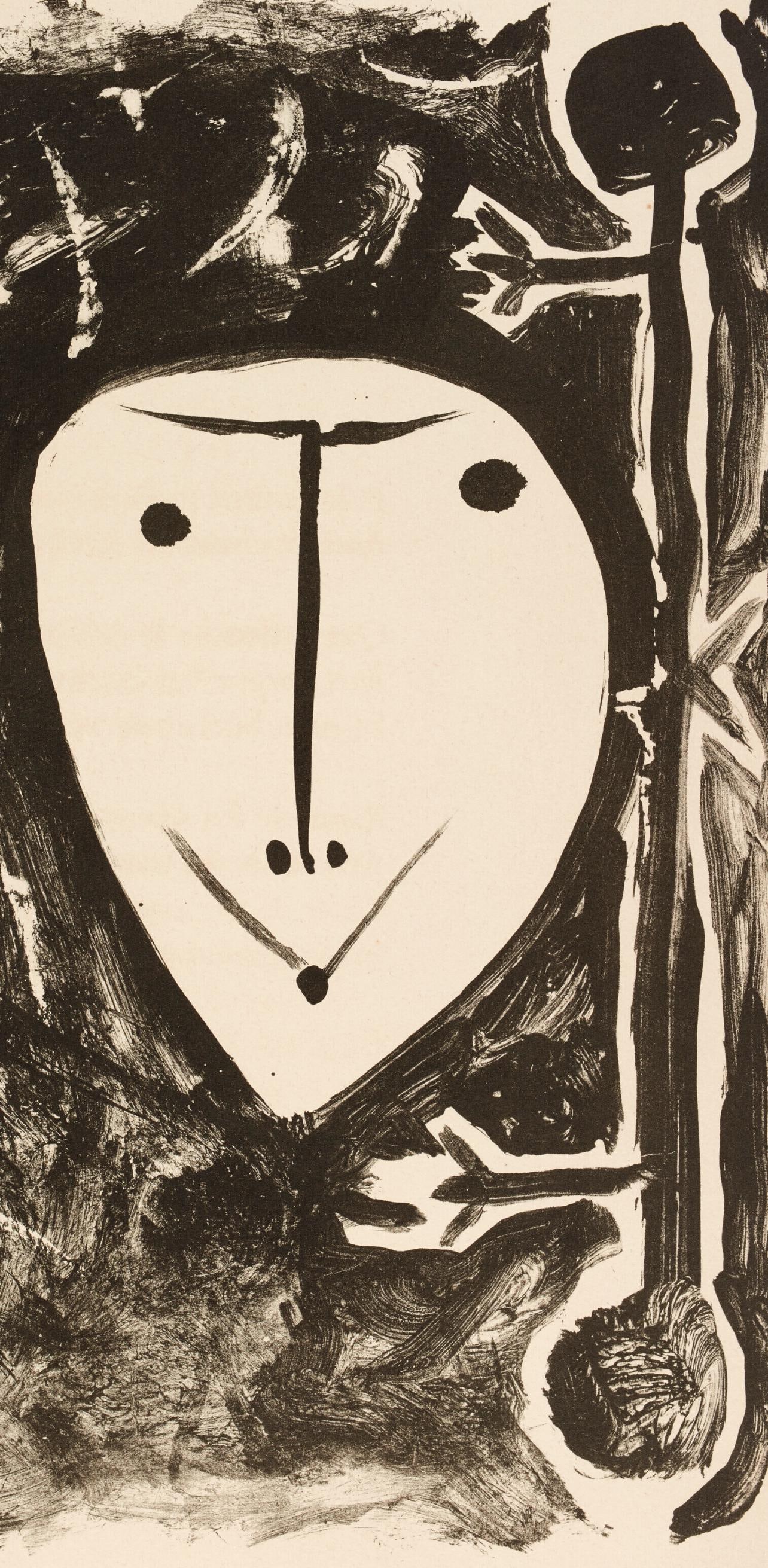 Lithograph - Pablo Picasso - Composition (Bloch 605-608; Mourlot 177; Reue 519-522) - Elegy of - 2