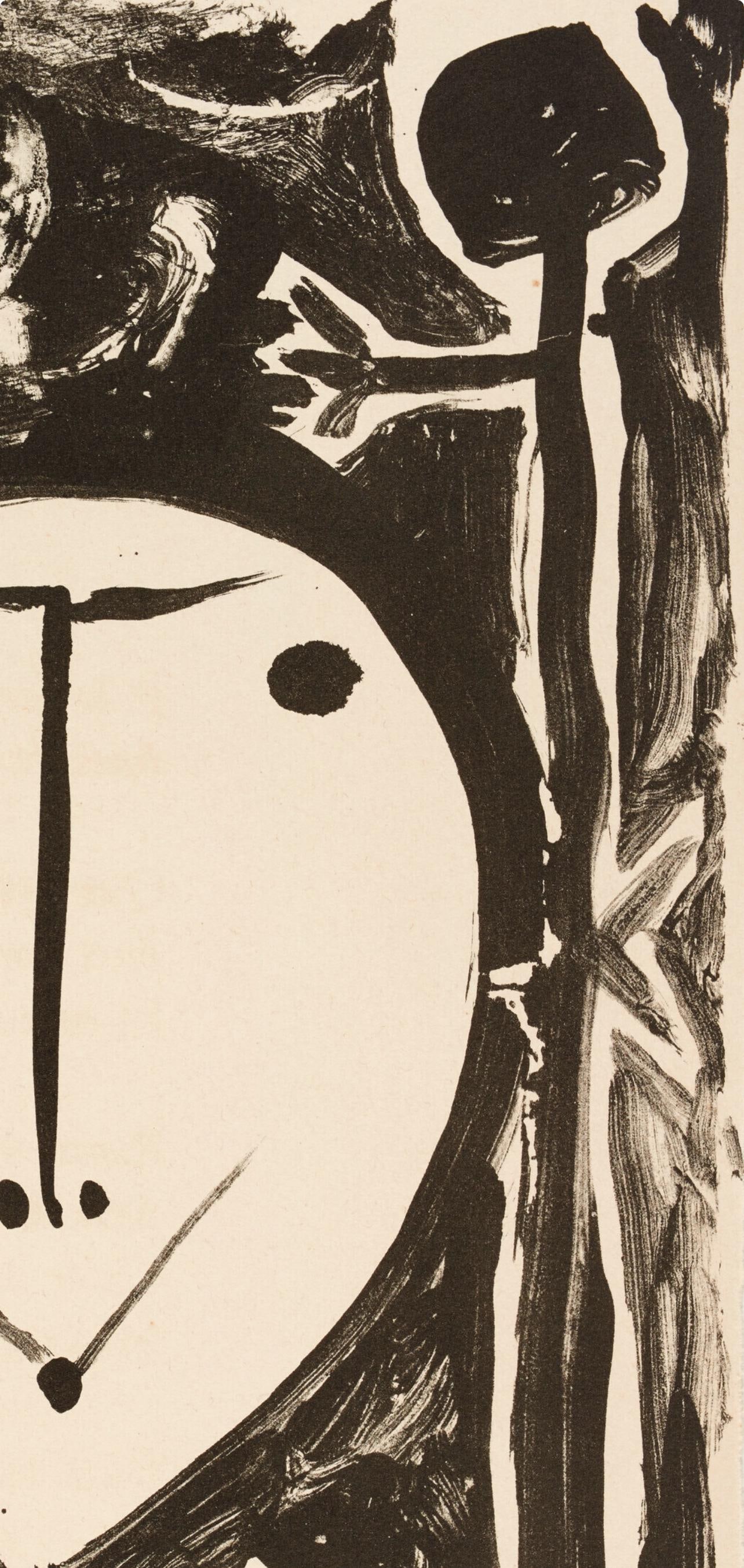 Lithograph - Pablo Picasso - Composition (Bloch 605-608; Mourlot 177; Reue 519-522) - Elegy of - 5