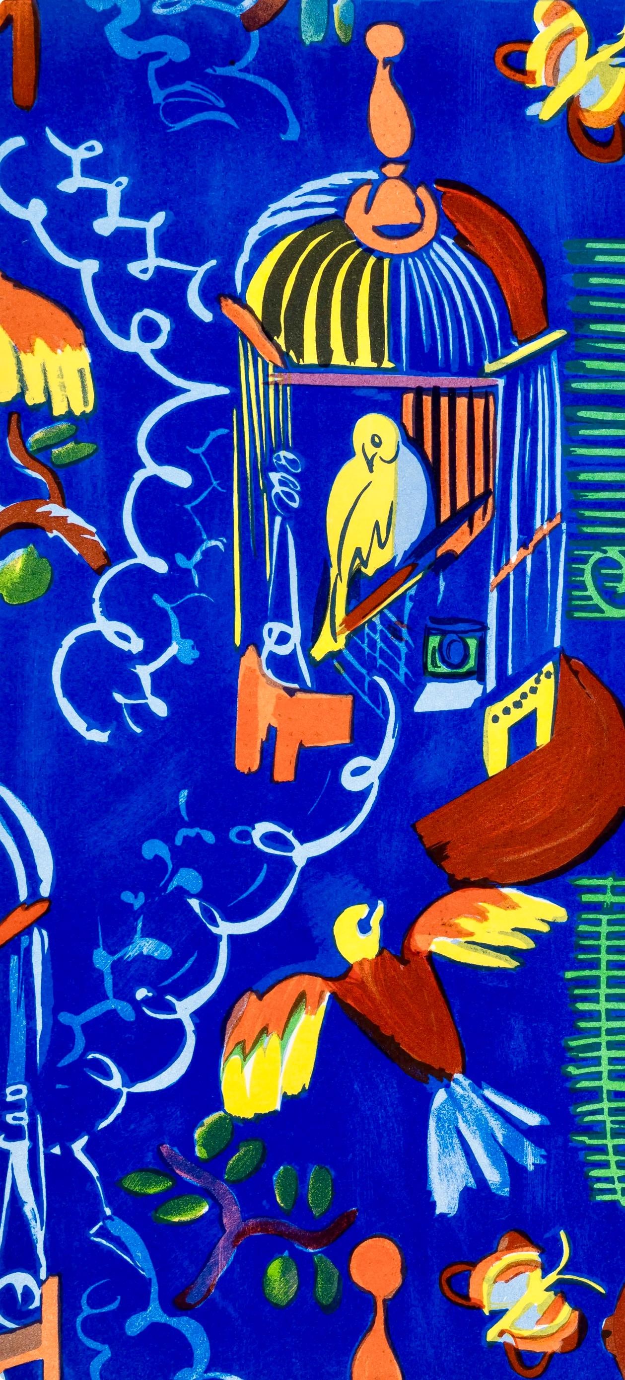 Lithograph - Raoul Dufy - Les Oiseaux - Lettre mon peintre Raoul Dufy - 2