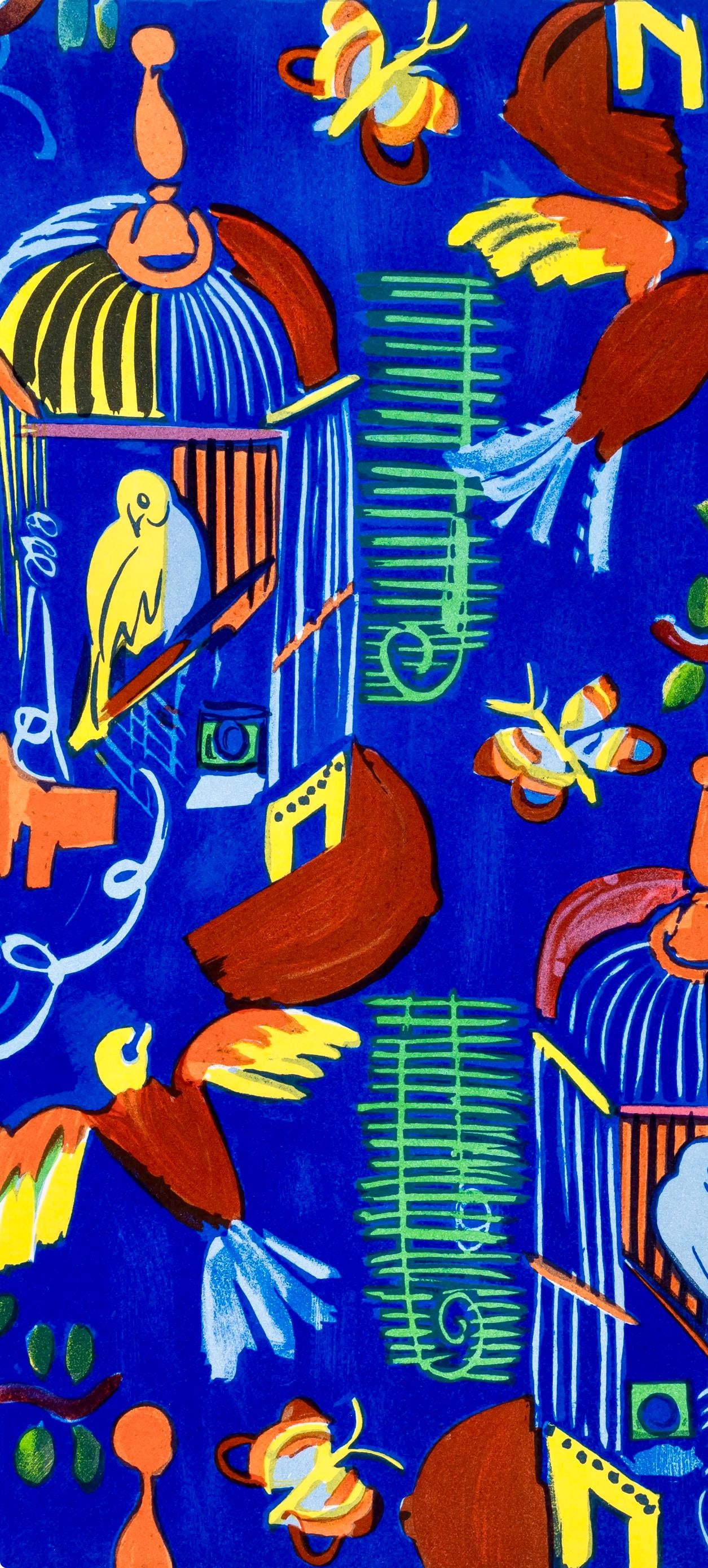 Lithograph - Raoul Dufy - Les Oiseaux - Lettre mon peintre Raoul Dufy - 3