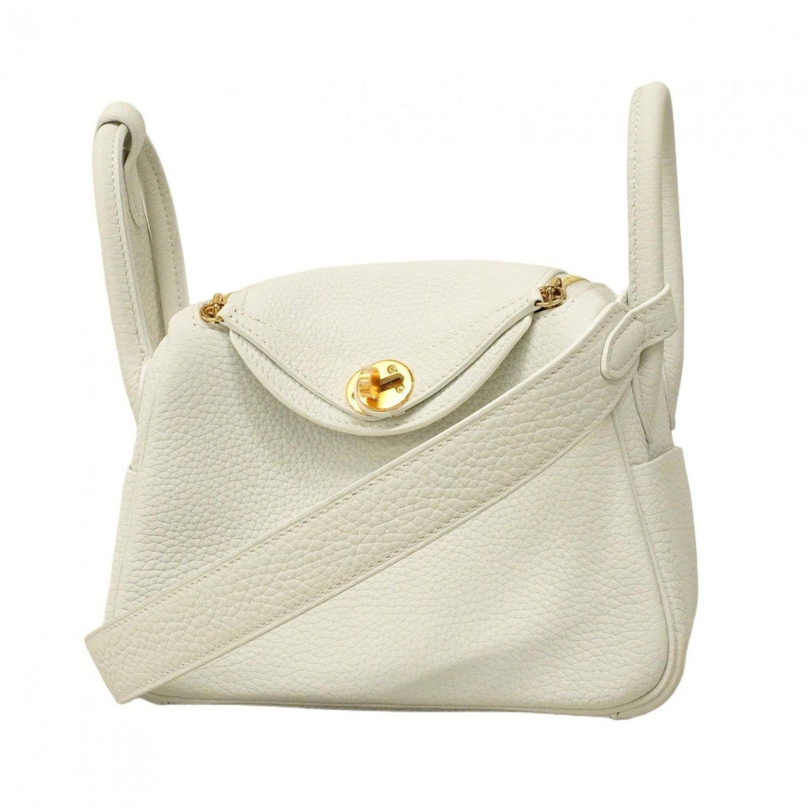 Leather Hermes Handbag Taurillon Clemence (1 of 12)