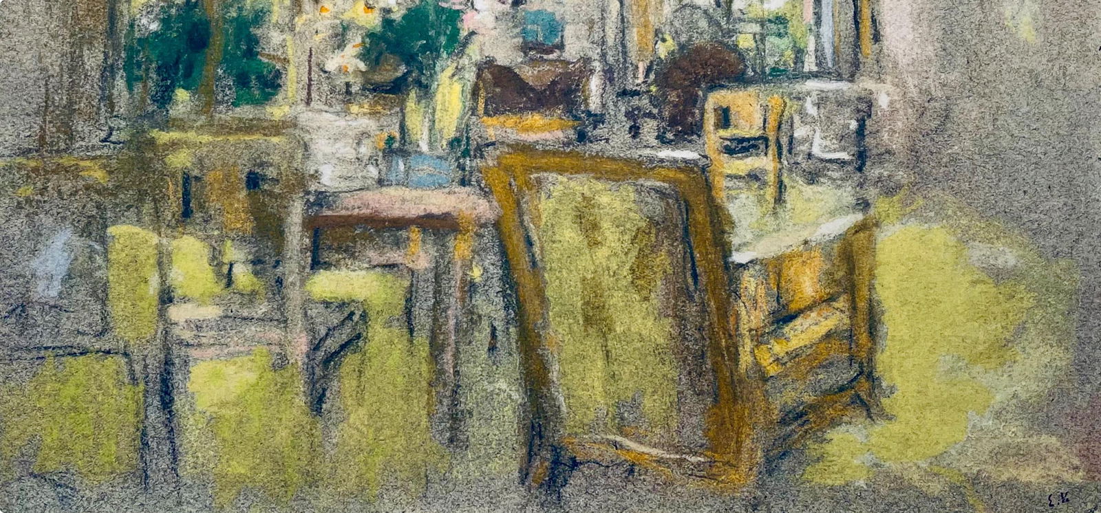 Lithograph - douard Vuillard - Composition - Vuillard - Douze Pastels - 4