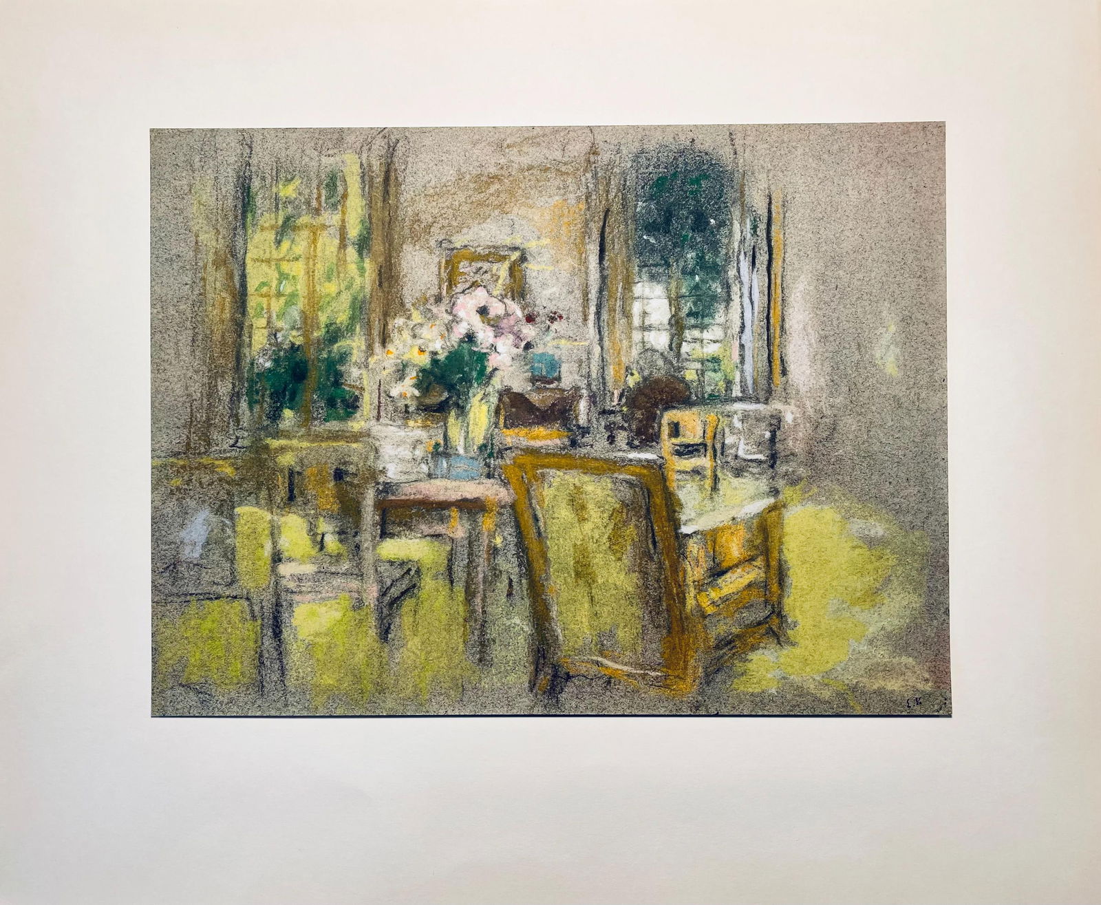 Lithograph - douard Vuillard - Composition - Vuillard - Douze Pastels - 5