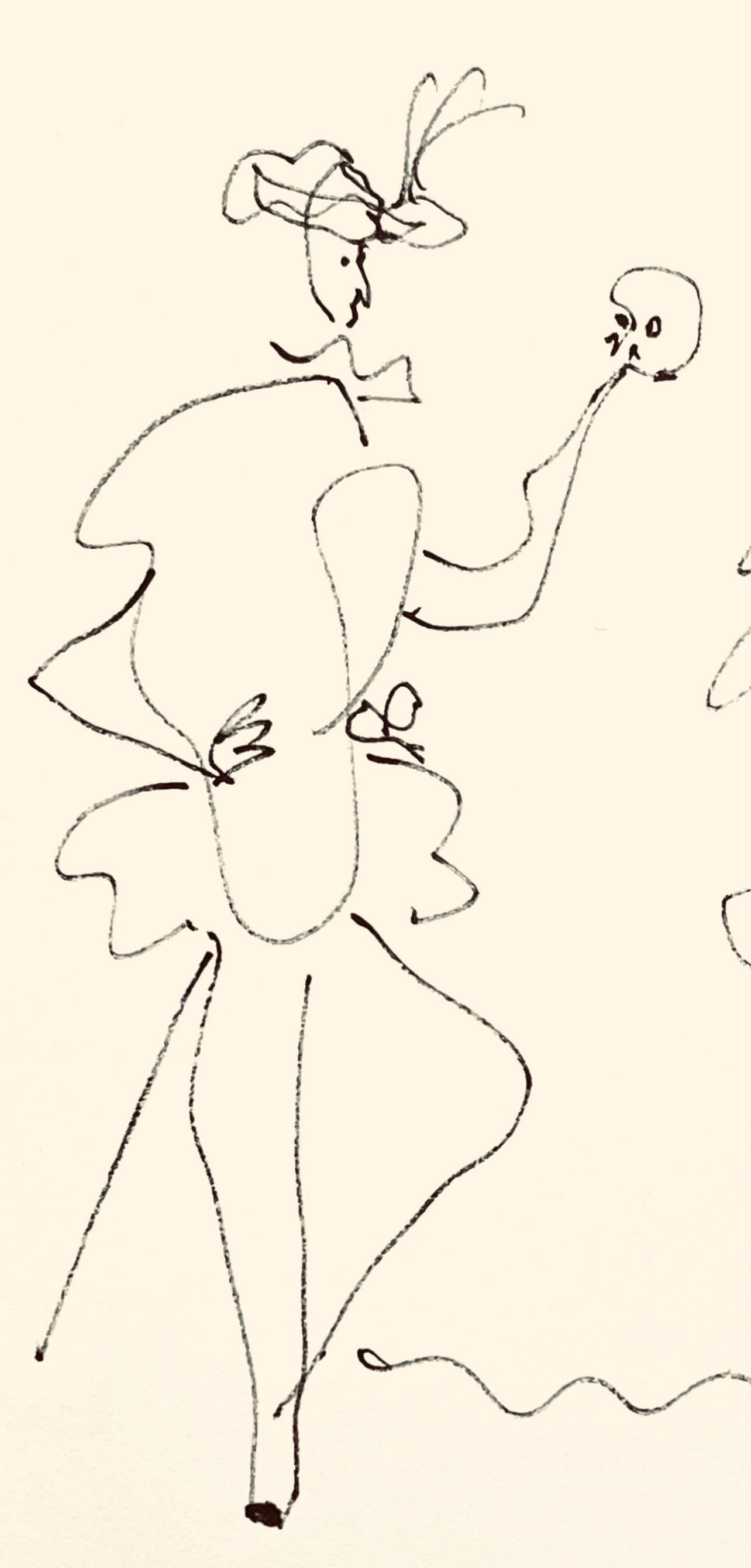 Lithograph - Pablo Picasso - Shakespeare IV (Bloch 1197) - Picasso-Aragon Shakespeare - 2