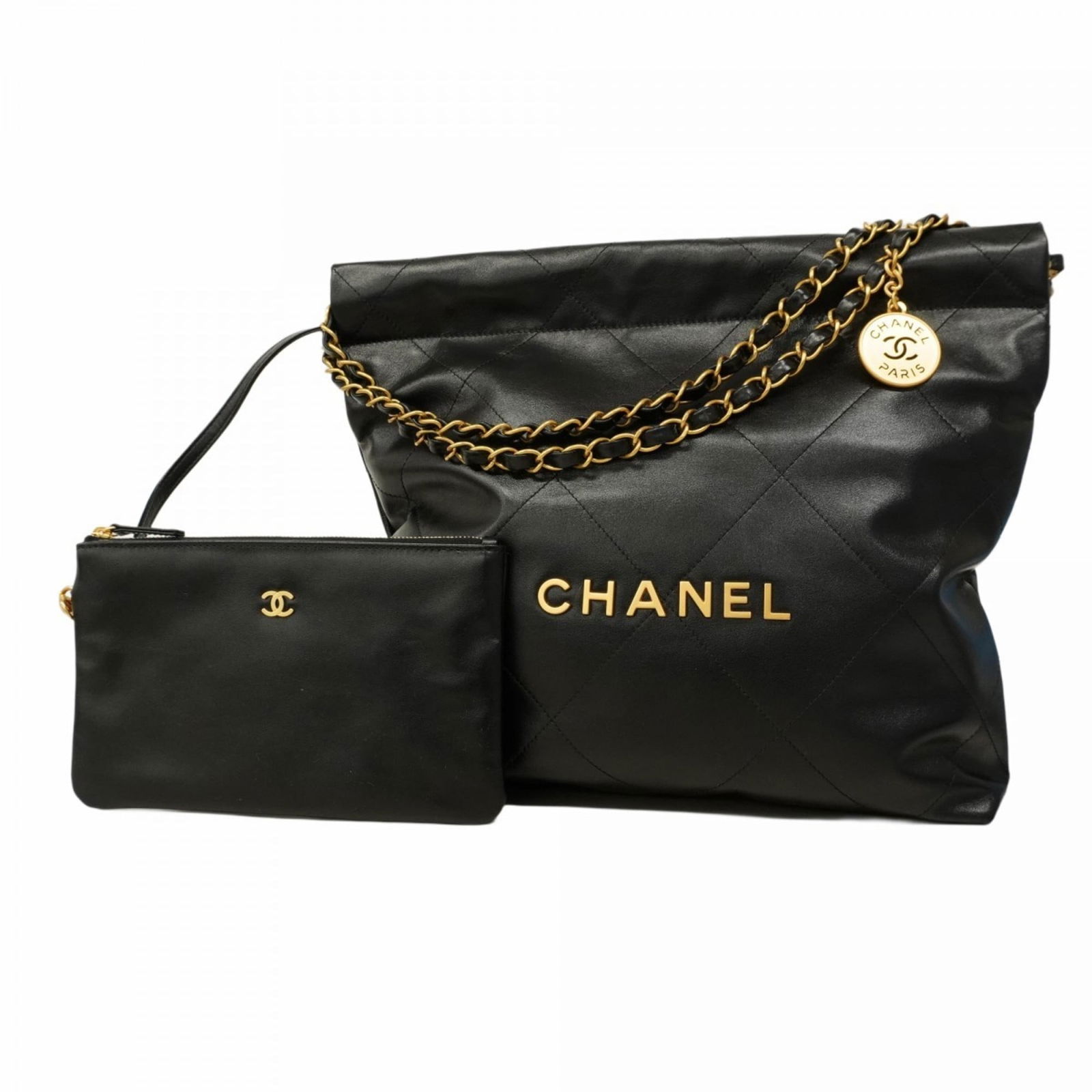 Leather Chanel Shoulder Bag (1 of 7)