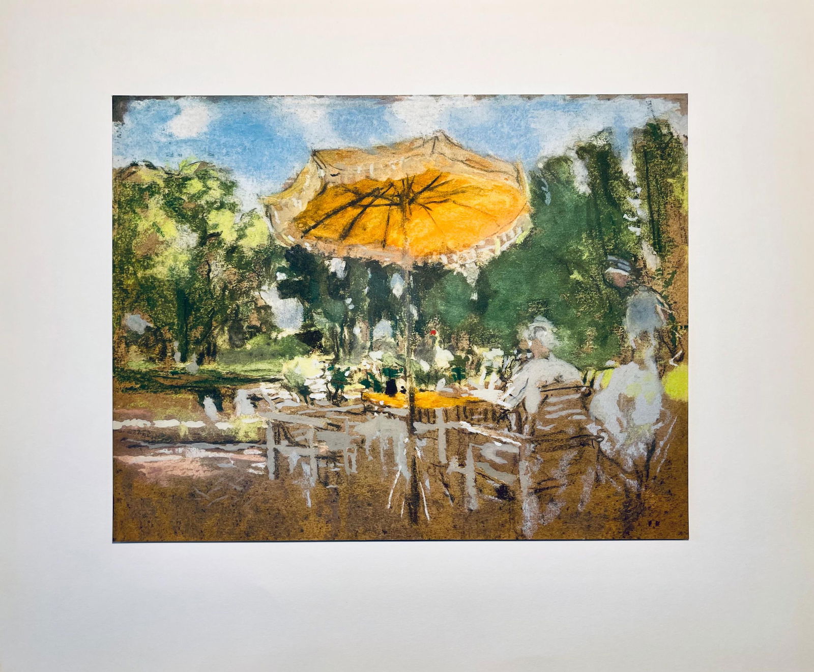 Lithograph - douard Vuillard - Composition - Vuillard - Douze Pastels - 5