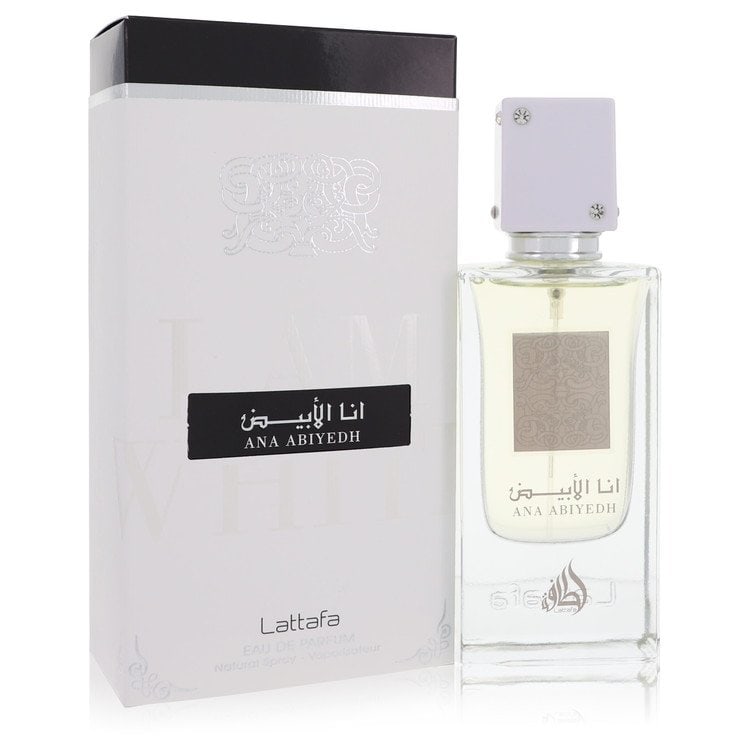 (Unisex) Ana Abiyedh I Am White Perfume By Lattafa Eau De Parfum Spray: (Unisex) Ana Abiyedh I Am White Perfume By Lattafa Eau De Parfum Spray This listing features (Unisex) Ana Abiyedh I Am White Perfume By Lattafa Eau De Parfum Spray. Item specifics are provided below.