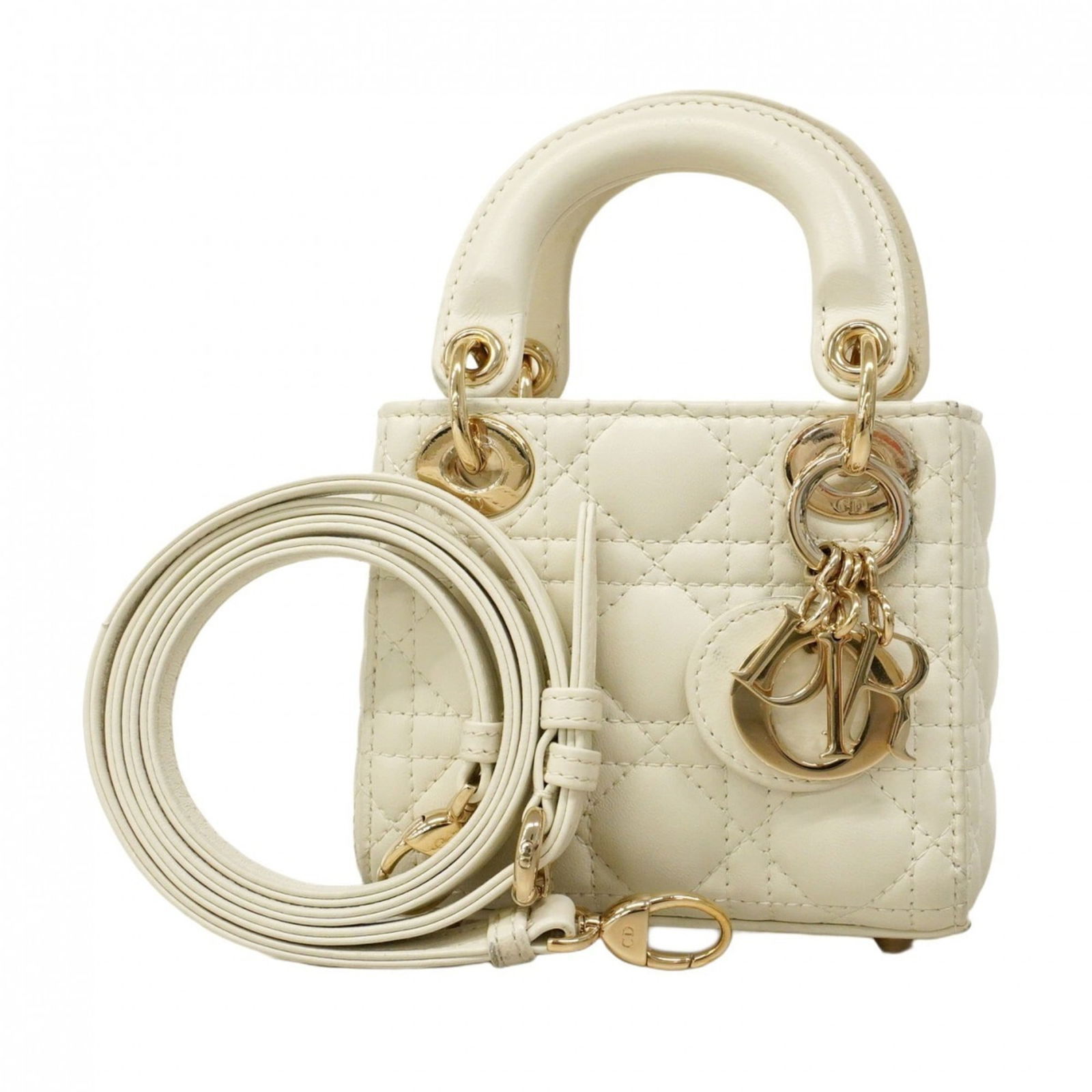 Leather Christian Dior Handbag (1 of 18)