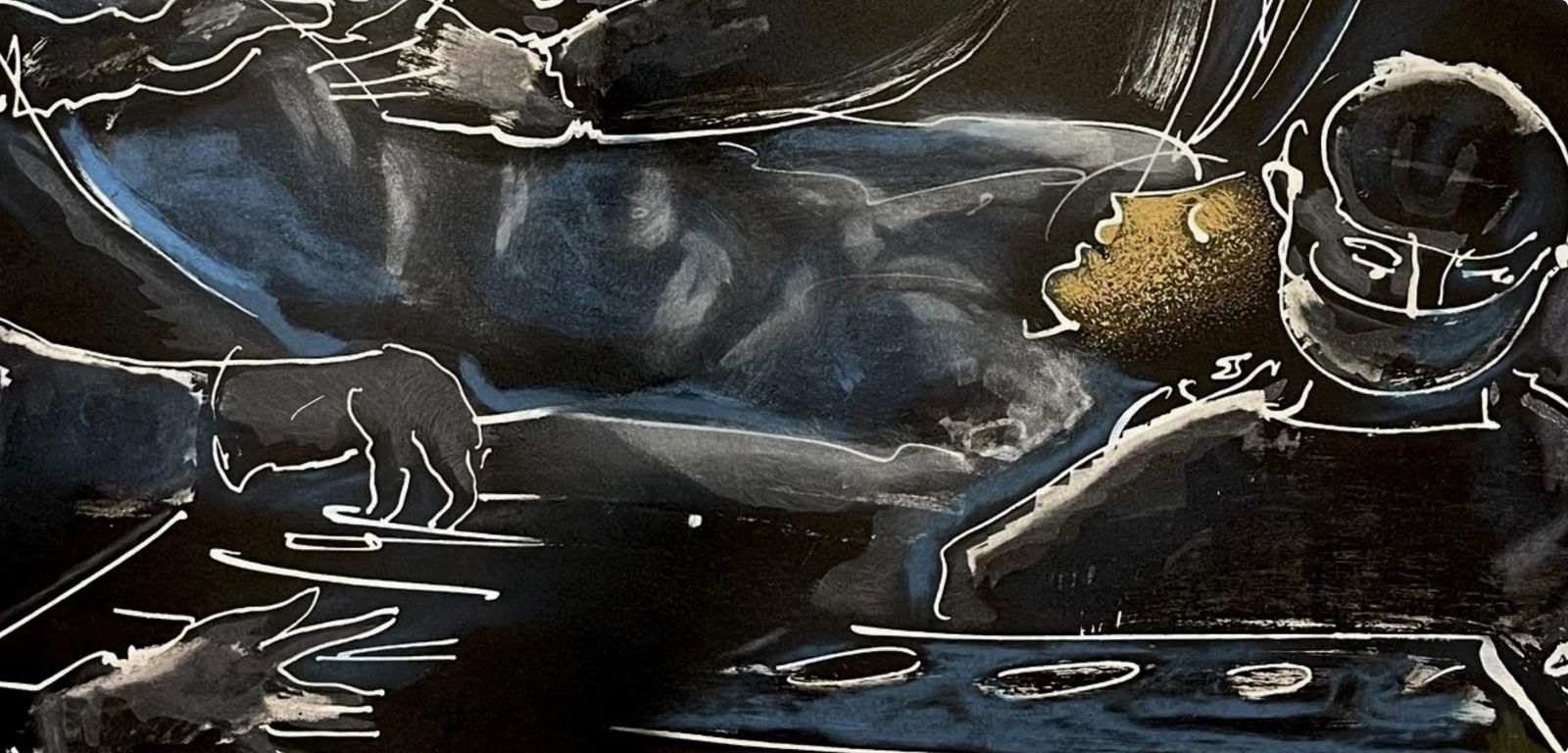 Lithograph - Hans Erni - Composition - Rflexions Simples Sur Le Corps - 5