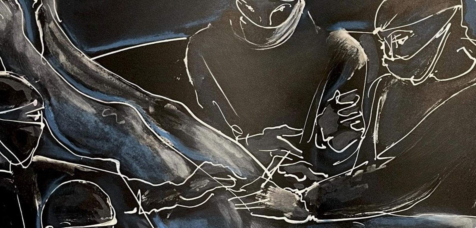 Lithograph - Hans Erni - Composition - Rflexions Simples Sur Le Corps - 6