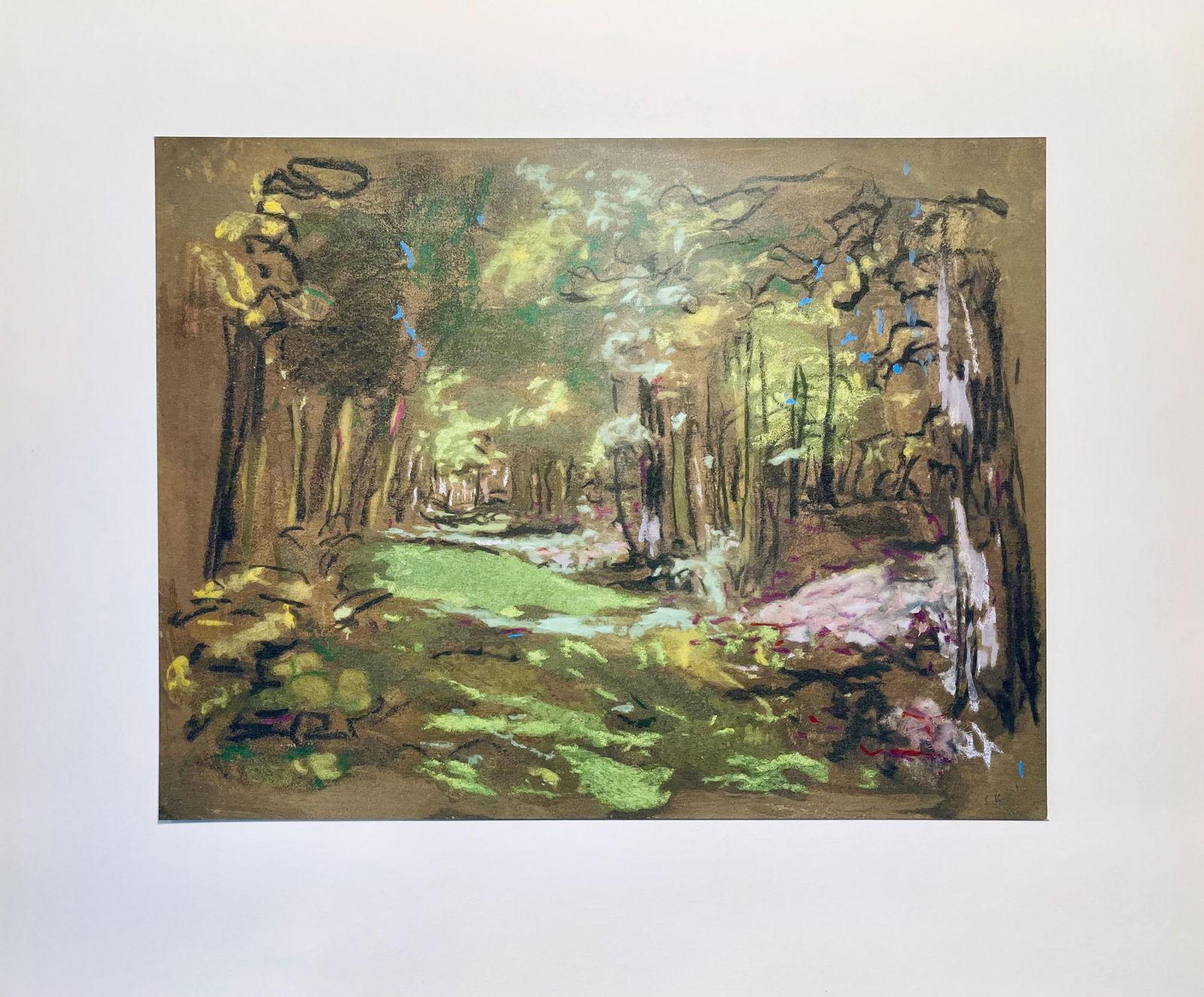 Lithograph - douard Vuillard - Composition - Vuillard - Douze Pastels - 5