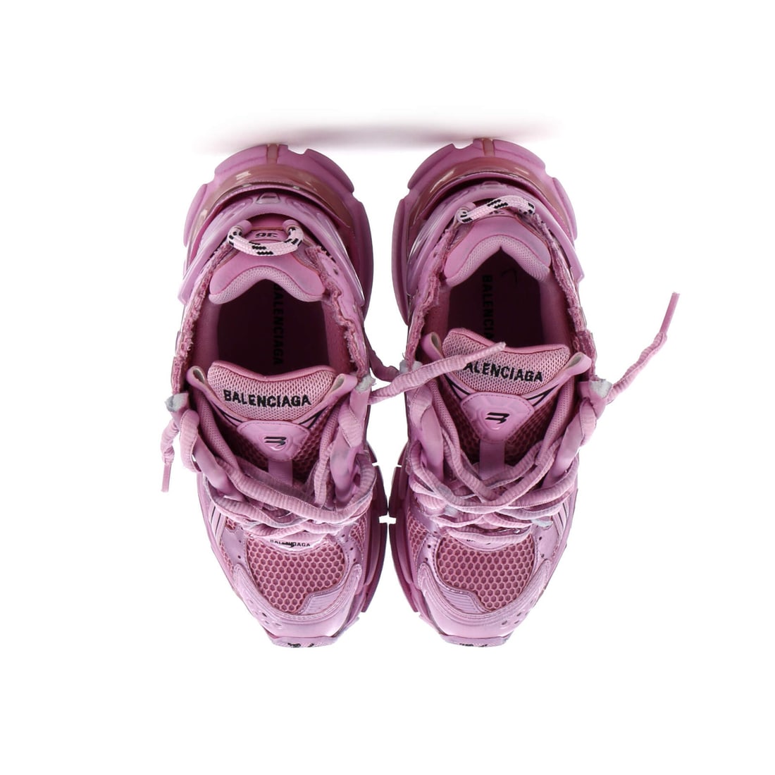 Nylon Balenciaga Women's Runner Sneakers Mesh and - 2