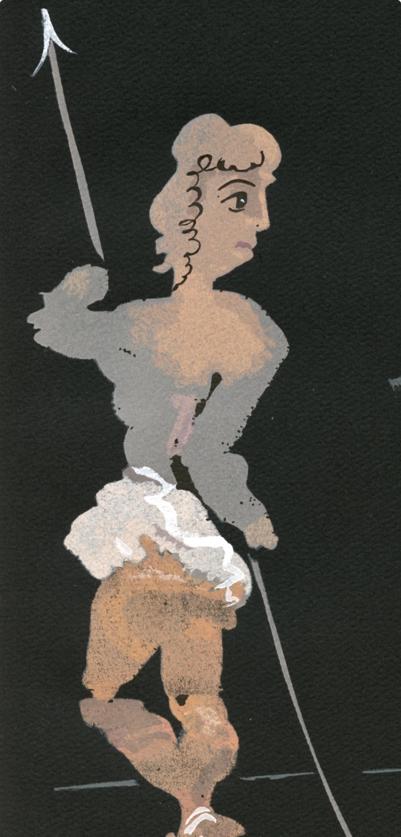 Lithograph - Andr Derain - Composition - Salom - 4