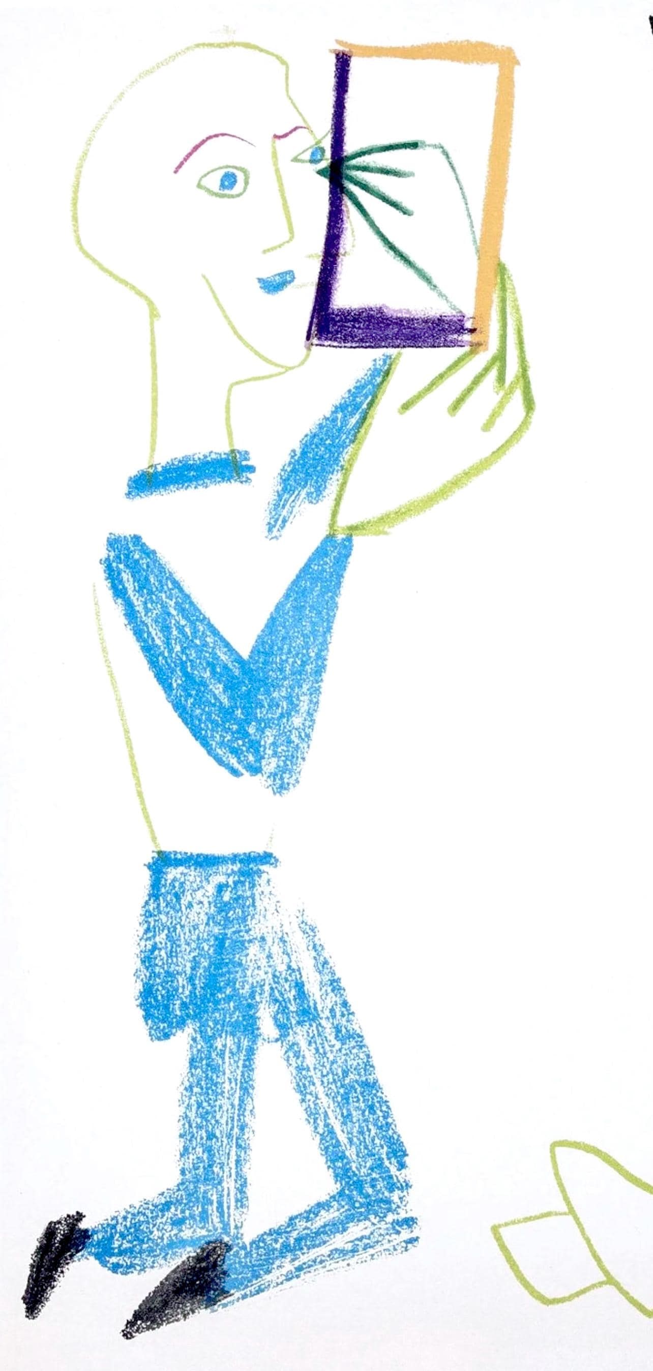 Lithograph - Pablo Picasso - Composition - La Comdie Humaine - Verve - Revue Artistique et Littraire - 4