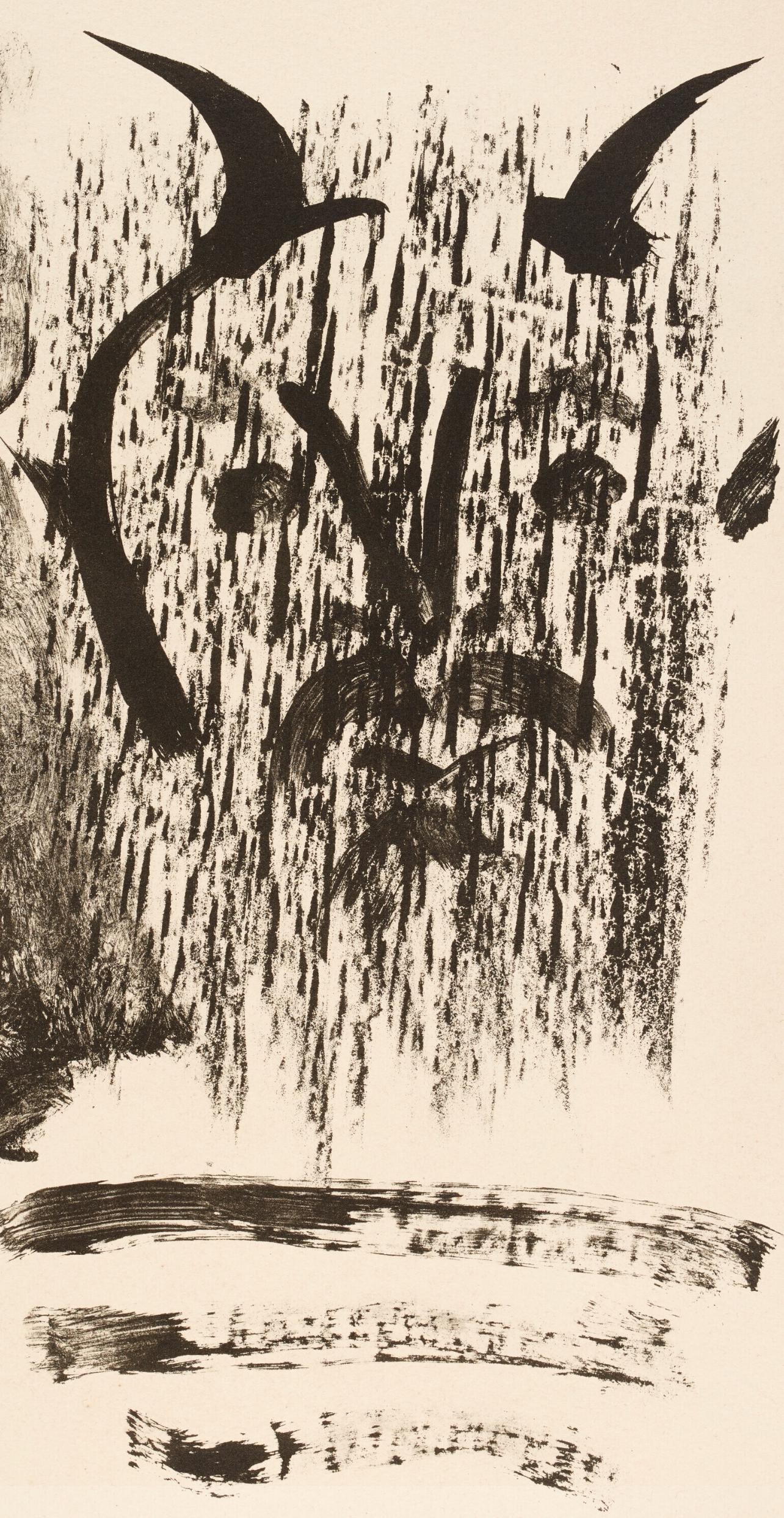 Lithograph - Pablo Picasso - Composition (Bloch 605-608; Mourlot 177; Reue 519-522) - Elegy of - 2