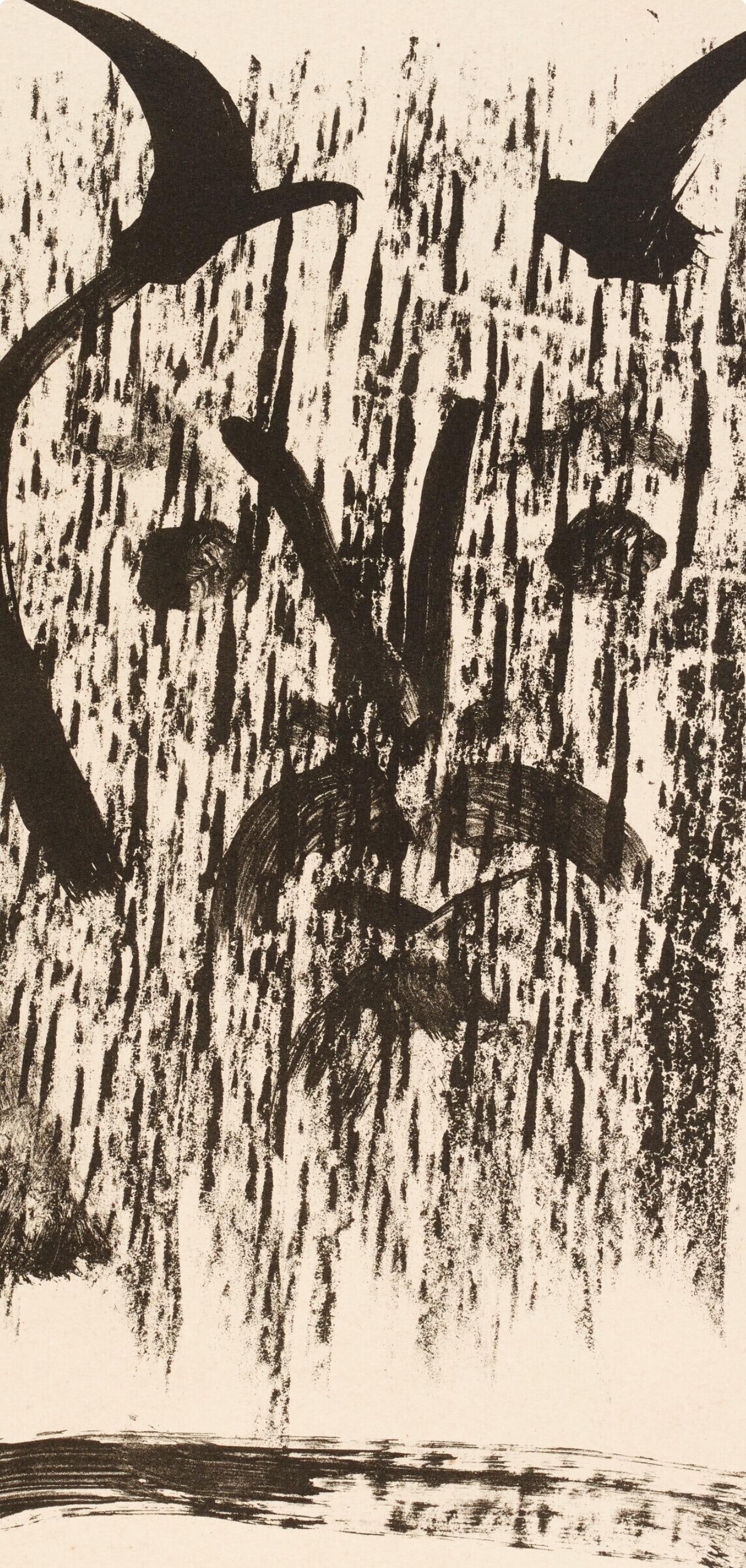 Lithograph - Pablo Picasso - Composition (Bloch 605-608; Mourlot 177; Reue 519-522) - Elegy of - 4