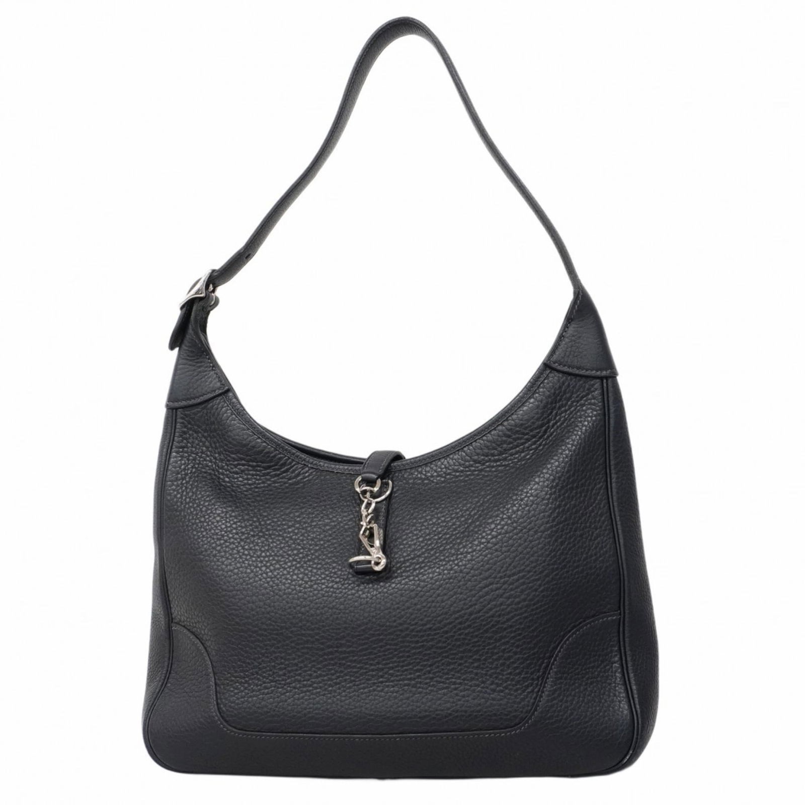 Leather Hermes Shoulder Bag Taurillon Clemence: Leather Hermes Shoulder Bag Taurillon Clemence This listing features Leather Hermes Shoulder Bag Taurillon Clemence. Item specifics are provided below. Item Specifics: Brand: Hermes Type: Shoulder