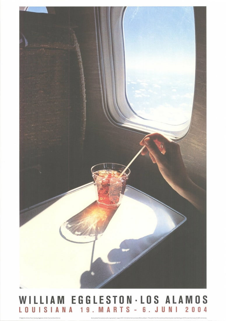 Realism WILLIAM EGGLESTON Drink 23.5" x 16.5" Offset Lithograph 2018 (1 of 12)
