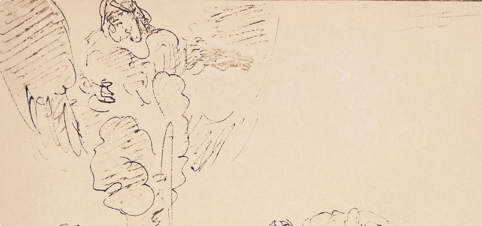 Collotype - Rembrandt van Rijn - The Offerings of Cain and Abel - Rembrandt - Drawings from the - 5